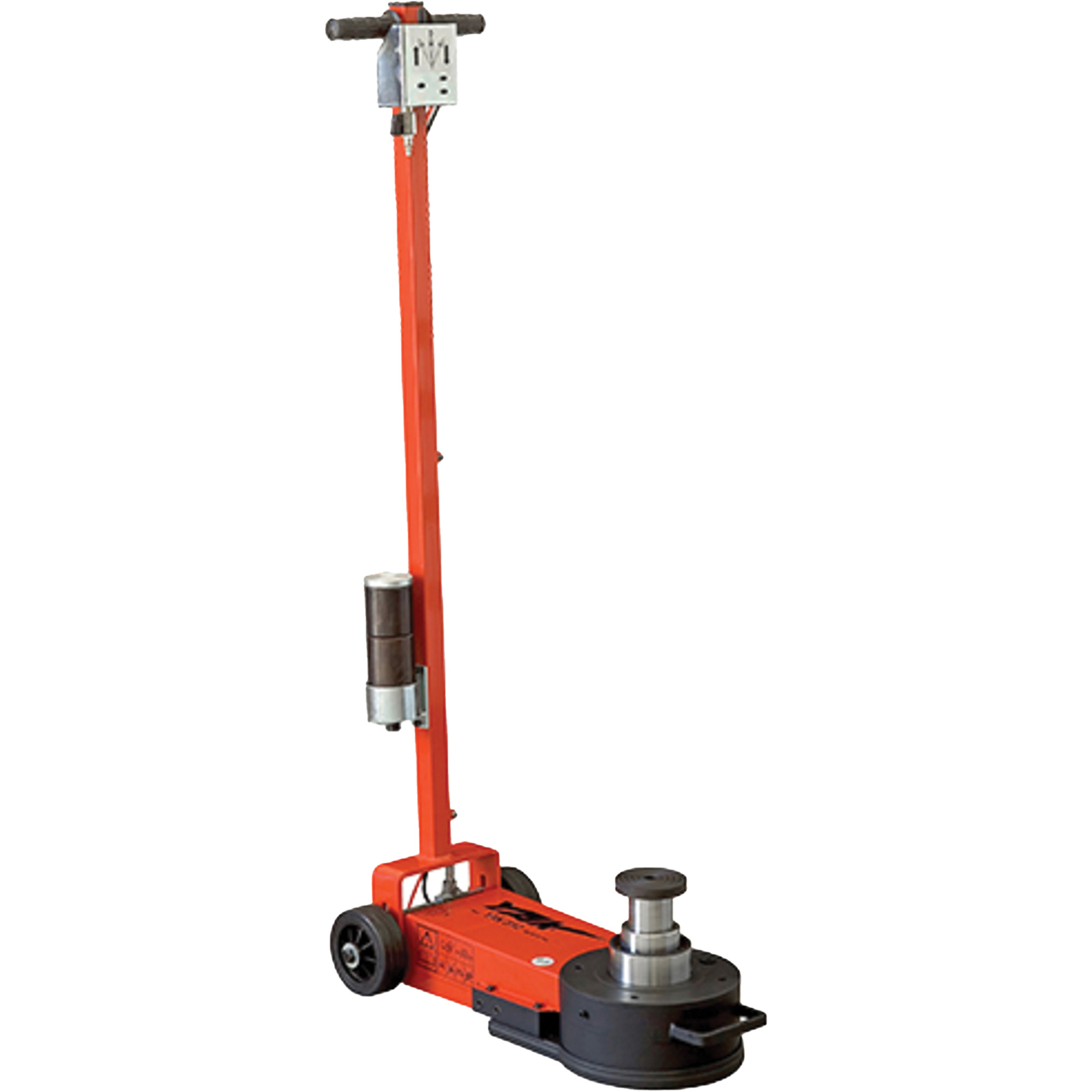 Cric à 3 étapes, 17 tonne(s)/33 tonnes/66 tonnes, Air comprimé/hydraulique