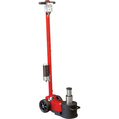 Cric HD à 2 étapes, 22 tonne(s)/44 tonne(s), Air comprimé/hydraulique