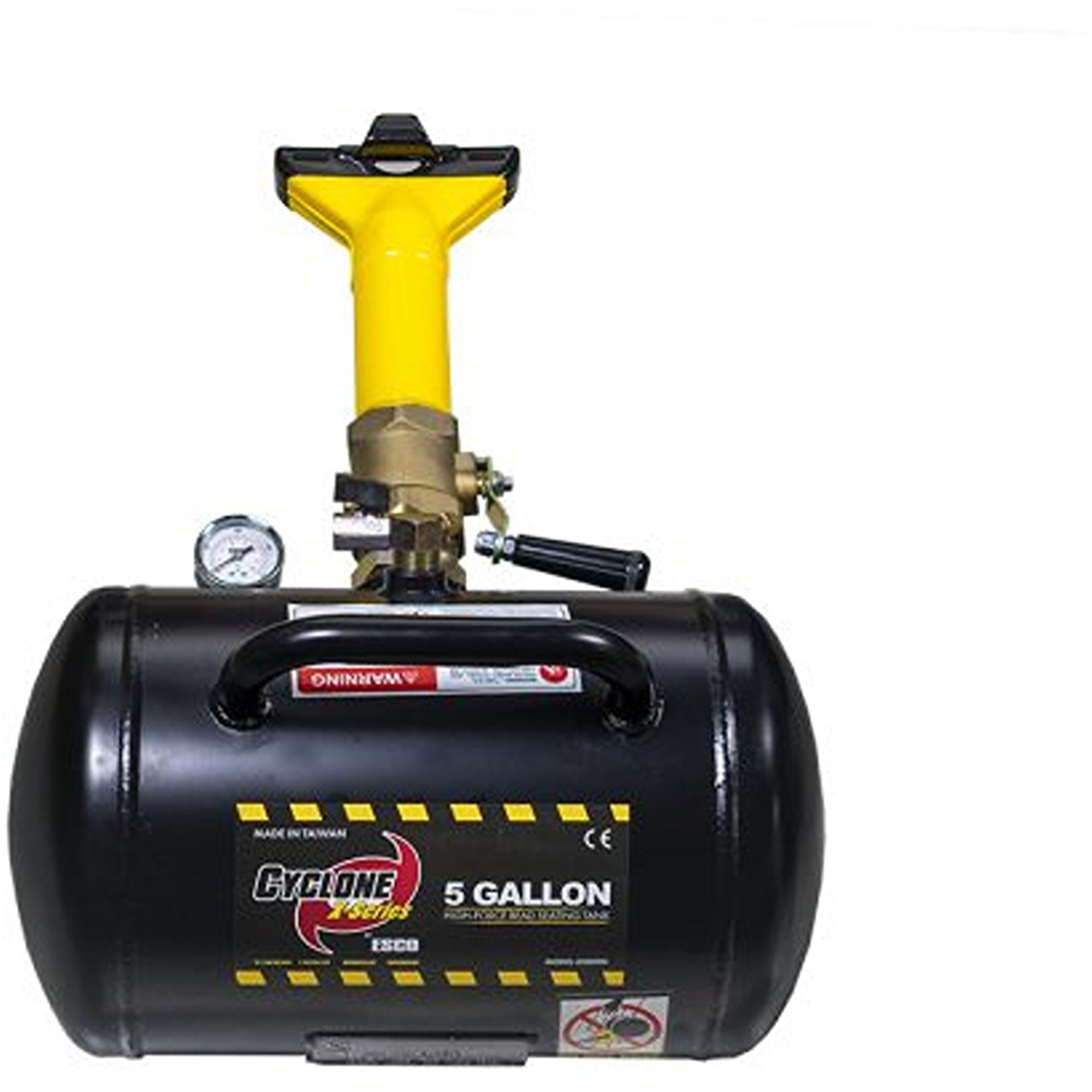 Réservoir de 5 gallons pour démonte-talons de pneu série Pro, Convient aux jantes de taille 24-1/2"