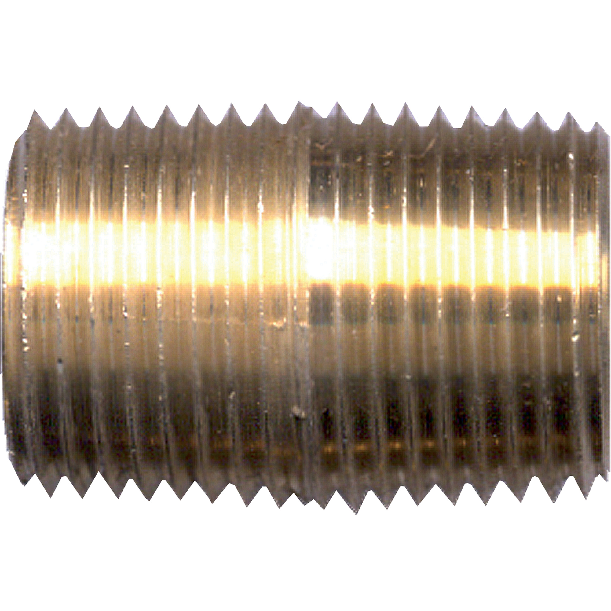 Mamelon simple, Laiton, 1/4", NPT