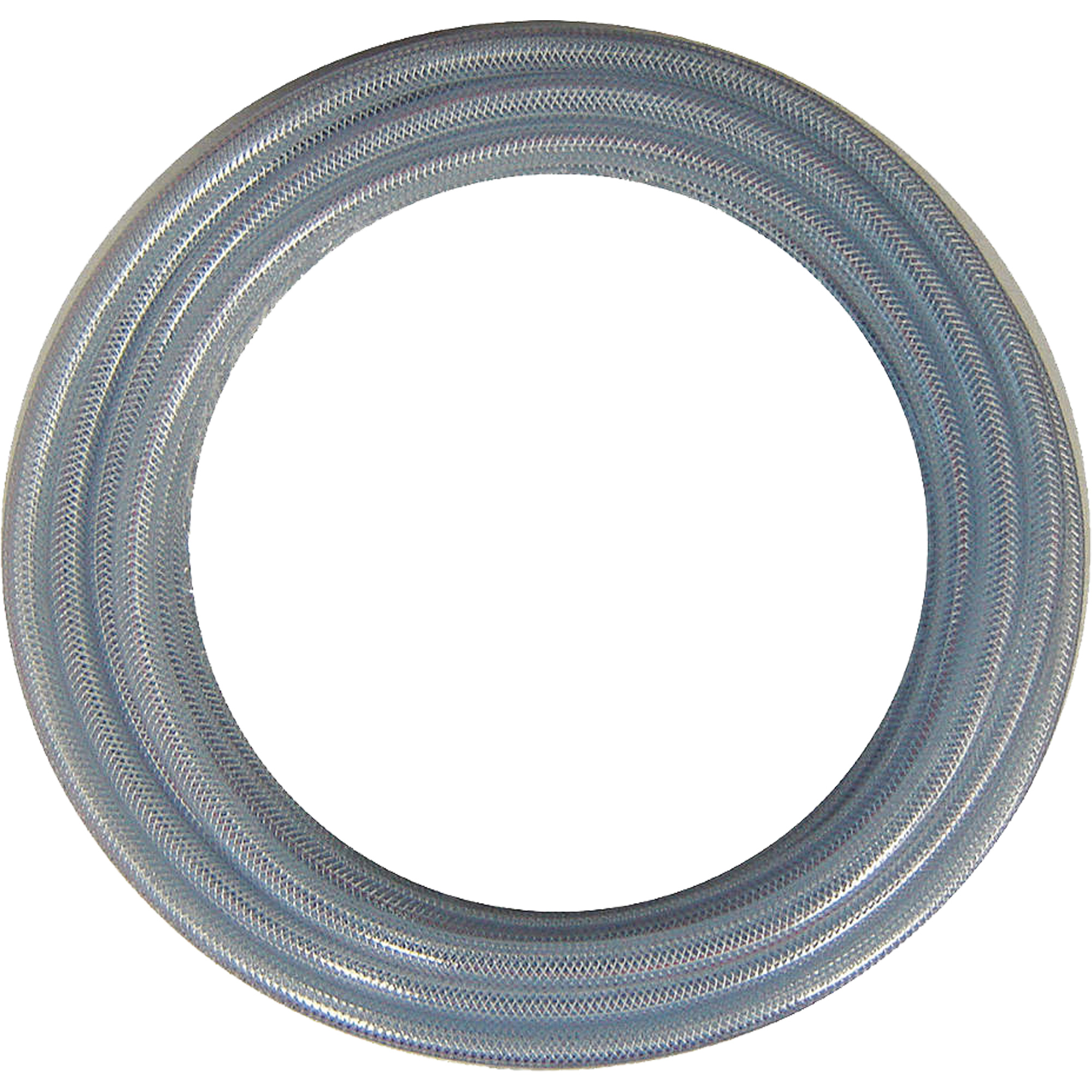 Tuyau tressé, 1.312" DE x 100' lo, PVC, Transparent
