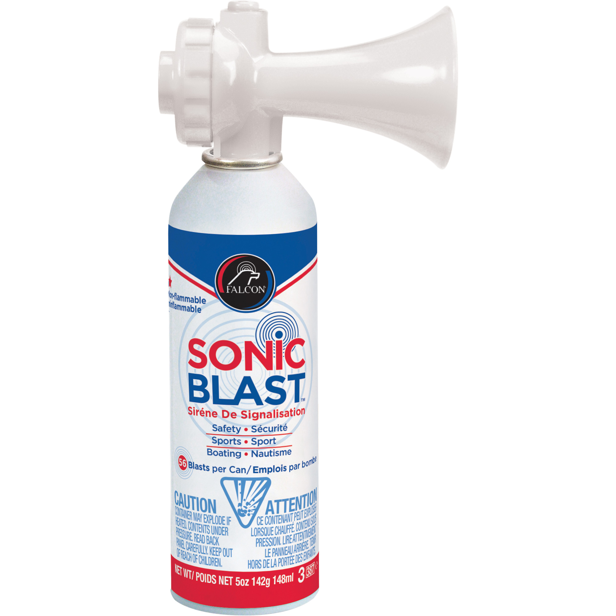 Avertisseur sonore Sonic Blast avec trompette en plastique
