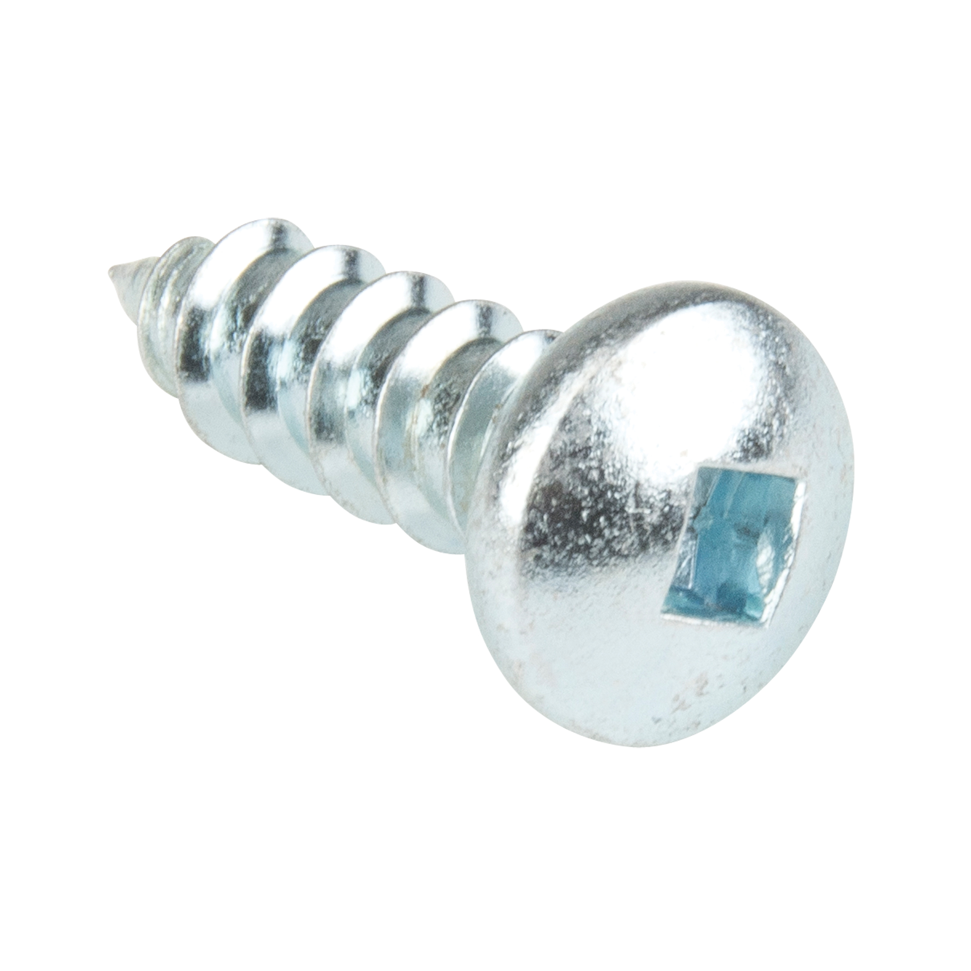 Vis taraudeuse à tête cylindrique, #14 x 3/4" lo, Zingué