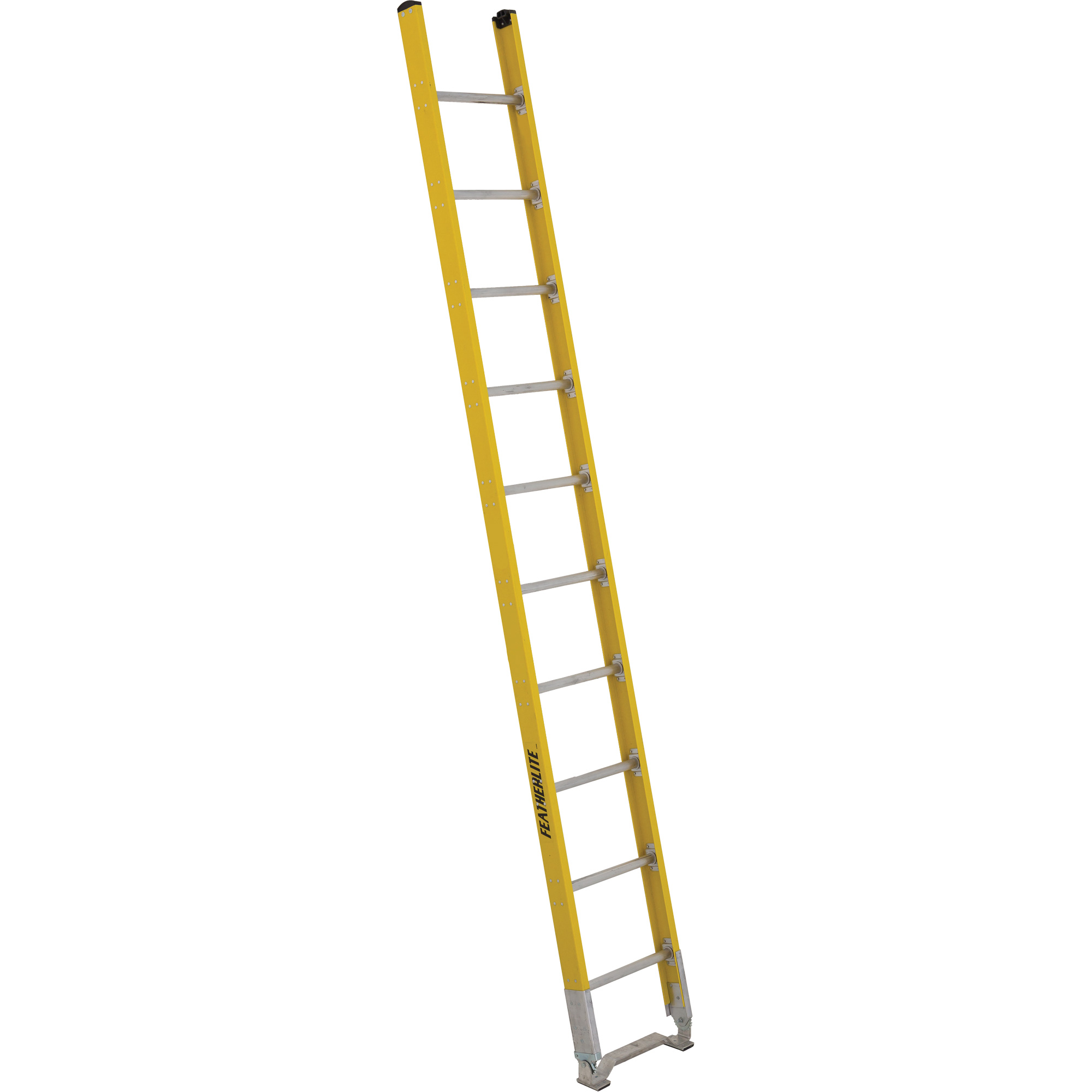 Échelle simple à une section - Série 6100, 10', Fibre de verre, 375 lb, CSA calibre 1AA