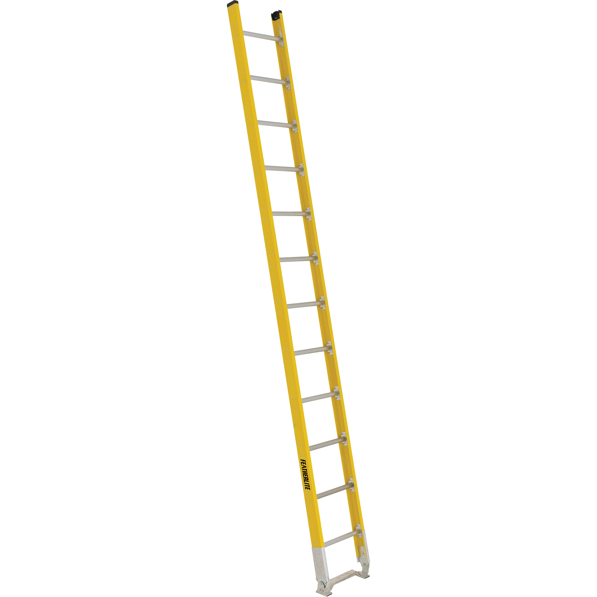 Échelle simple à une section - Série 6100, 12', Fibre de verre, 375 lb, CSA calibre 1AA