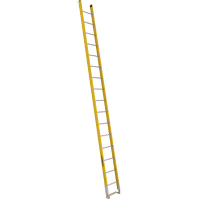 Échelle simple à une section - Série 6100, 16', Fibre de verre, 375 lb, CSA calibre 1AA