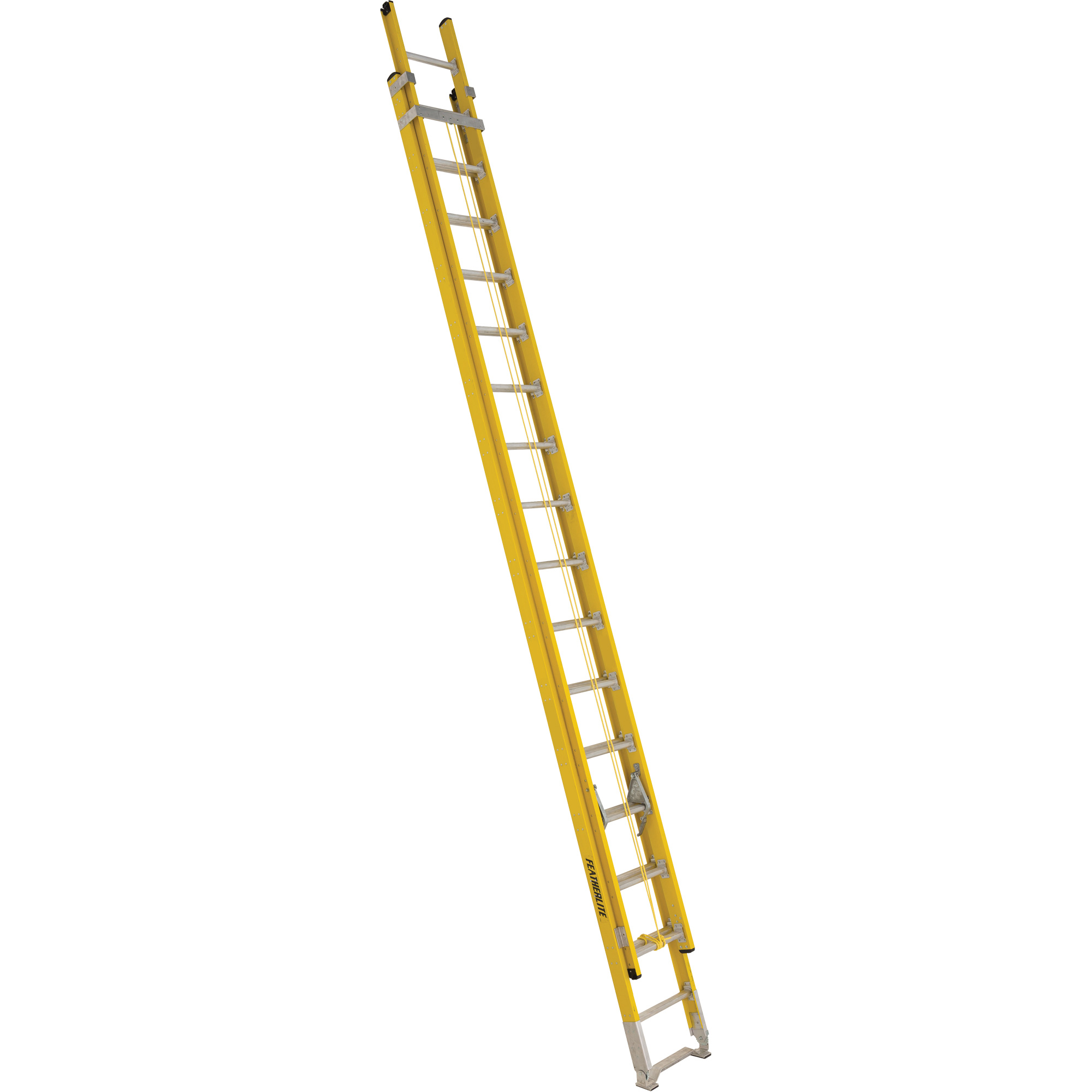 Échelles à coulisse industrielles robustes (série 6200), Cap 375 lb, 29' h, Calibre 1AA