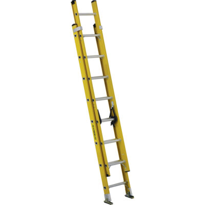 Échelles à coulisse industrielles robustes (série 6900), Cap 300 lb, 13' h, Calibre 1A