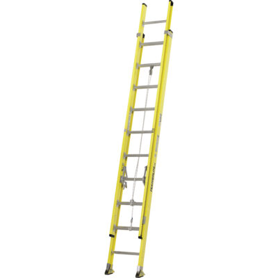 Échelles très robustes à coulisse pour usage industriel (série 9200), Cap 375 lb, 29' h, Calibre 1AA
