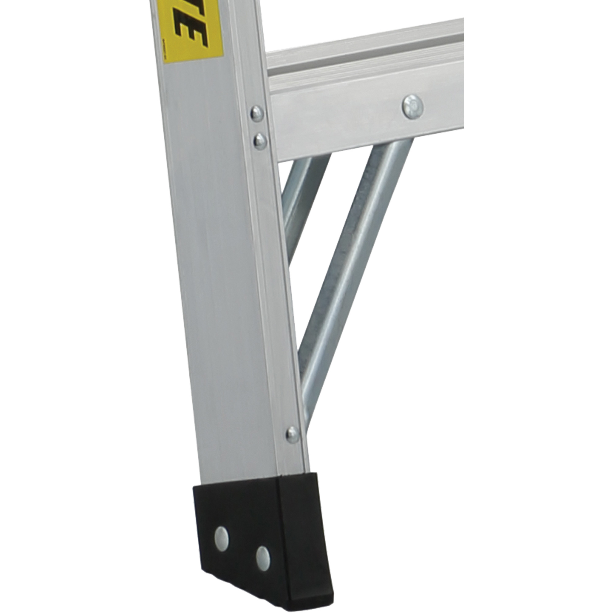 Escabeau industriel très robuste série 3400, 4', Aluminium, Capacité 300 lb, Type 1A – Image 4