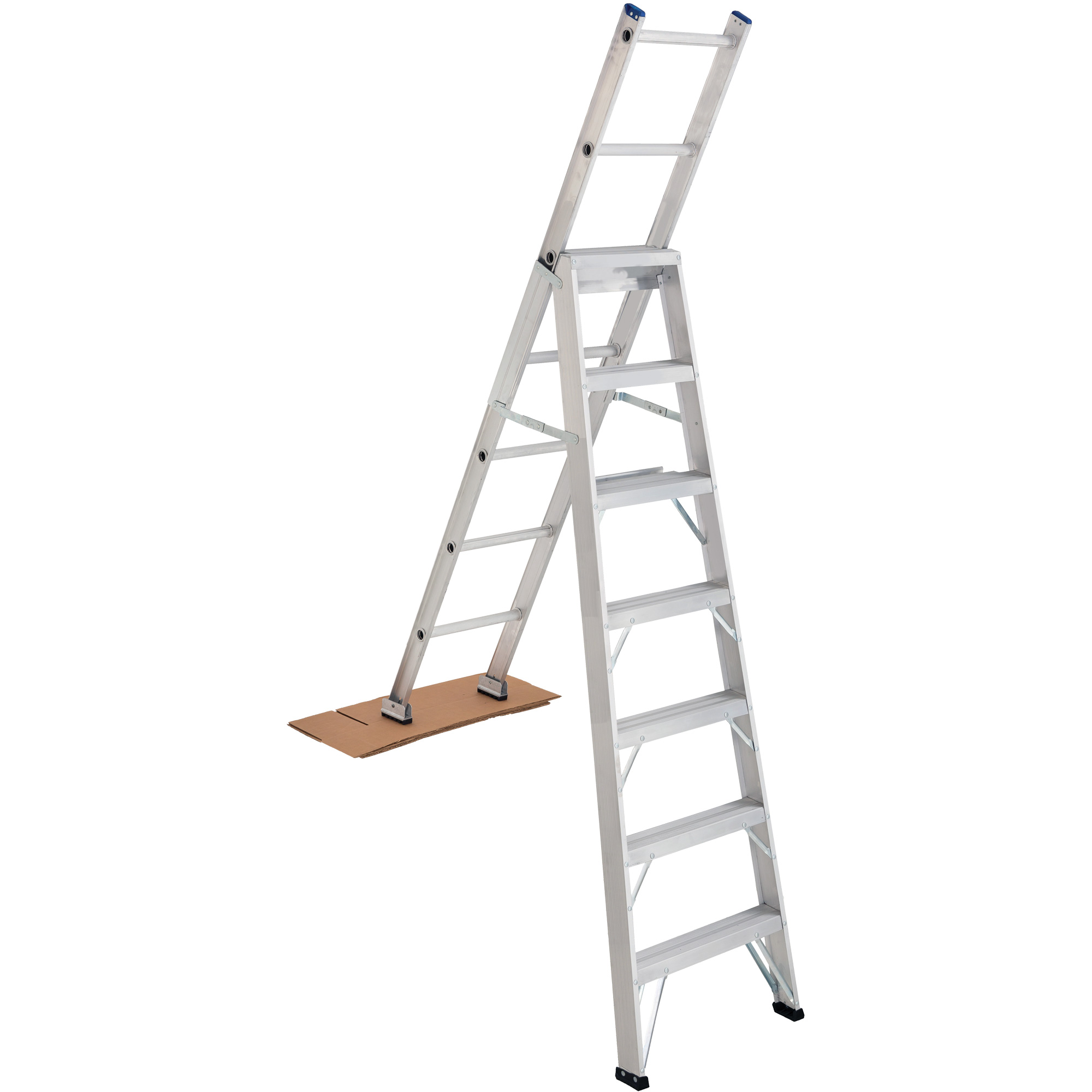 Escabeaux industriels Multi-Way de série 2700, 7', Aluminium, Capacité de 250 lb, ANSI 1, CSA 1