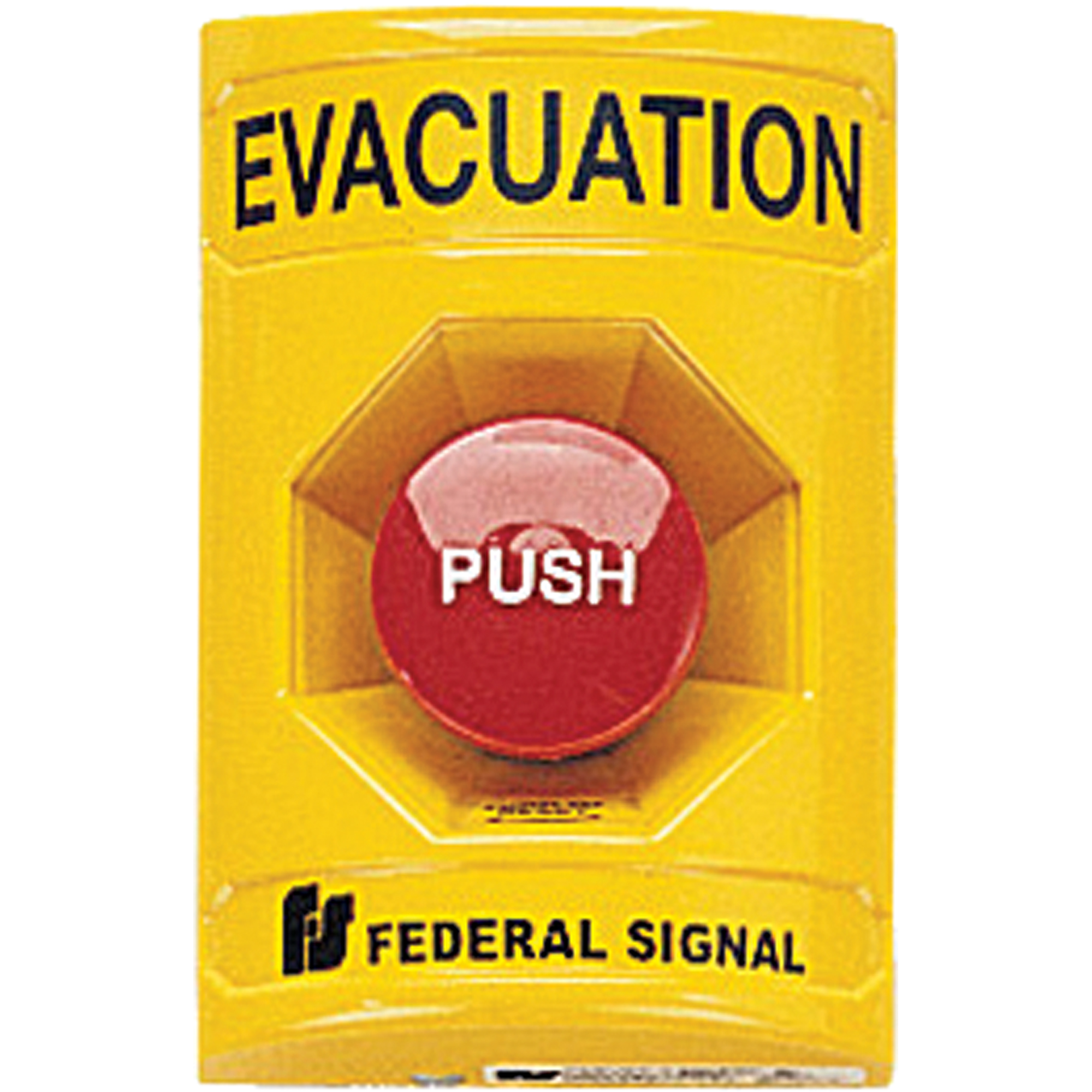 Poste à bouton-pression - POUR ACTIVATION ANTIVANDALISME DE DISPOSITIFS D'URGENCE