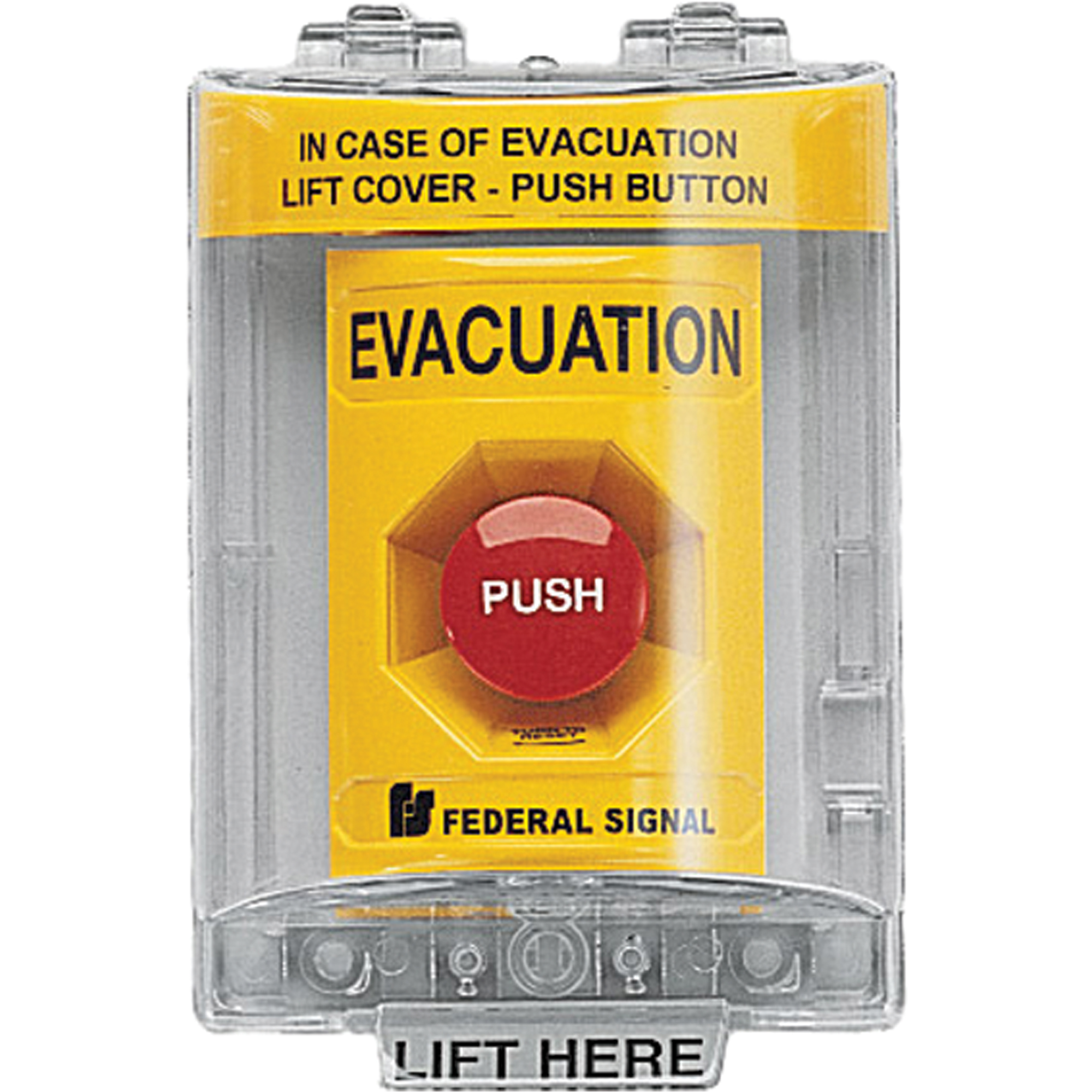 POUR ACTIVATION ANTIVANDALISME DE DISPOSITIFS D'URGENCE, Mural