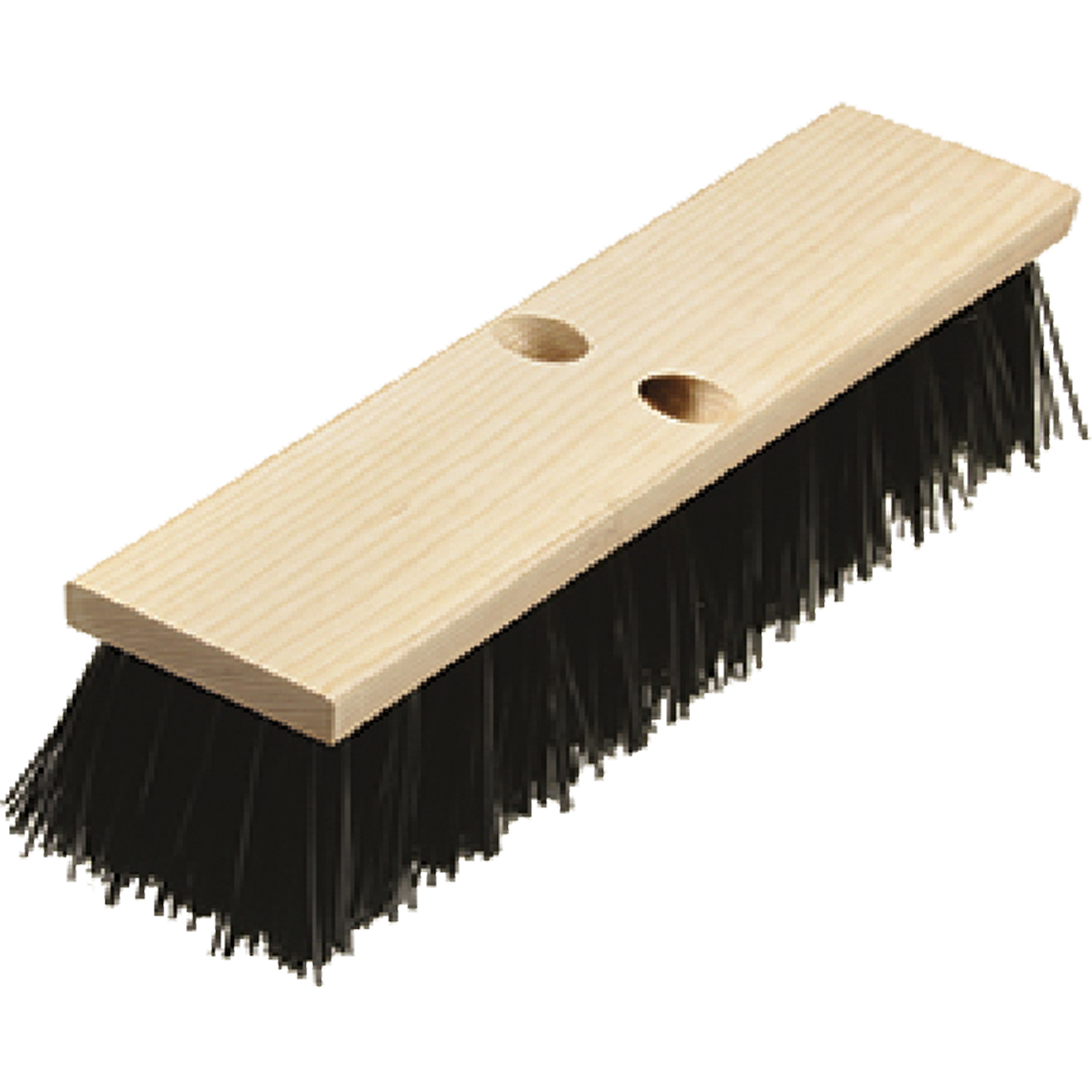 Balai-brosse robuste, 14", Corsé/Ferme, Soies Polypropylène