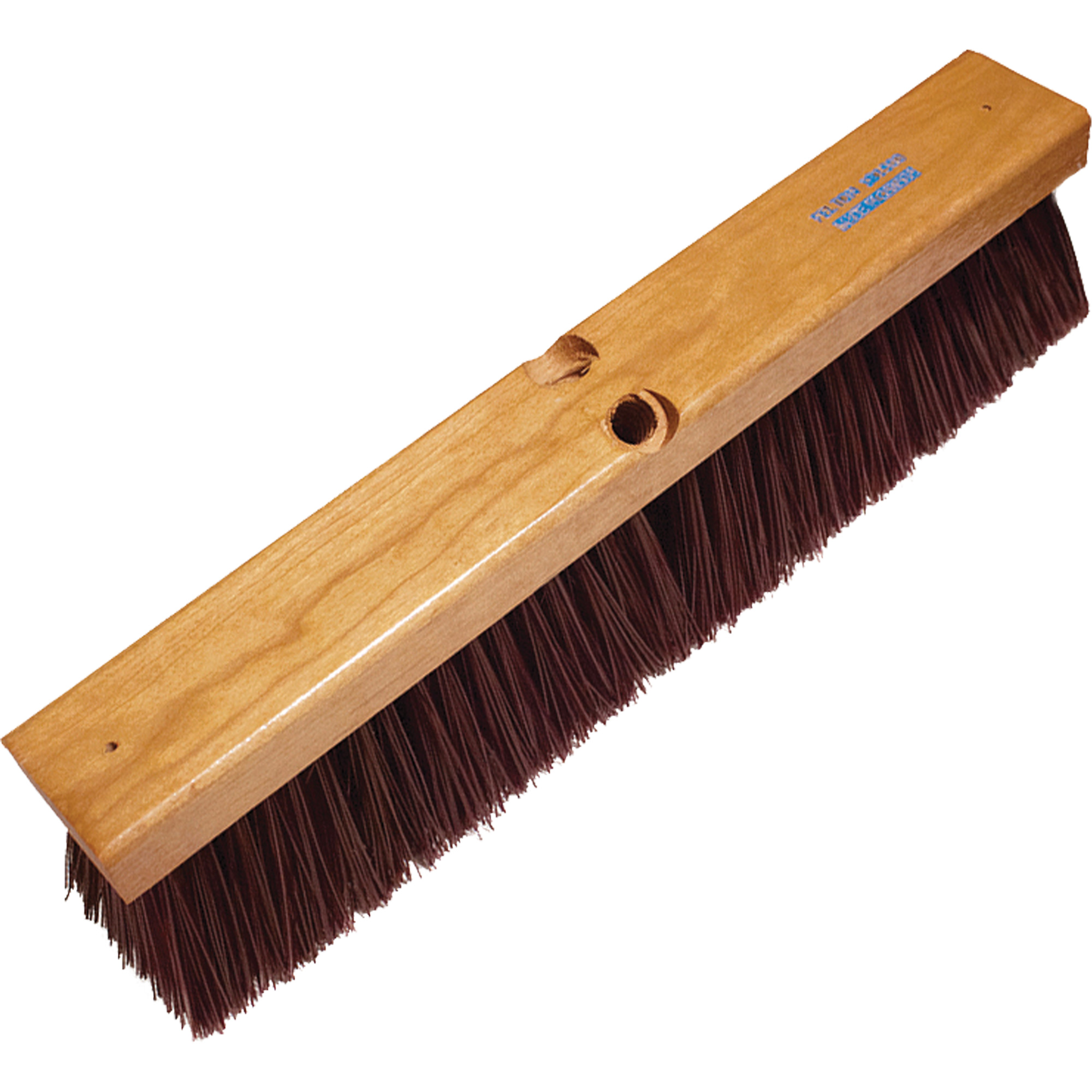 Balai-brosse robuste pour garage et béton, 24", Corsé/Ferme, Soies Polypropylène
