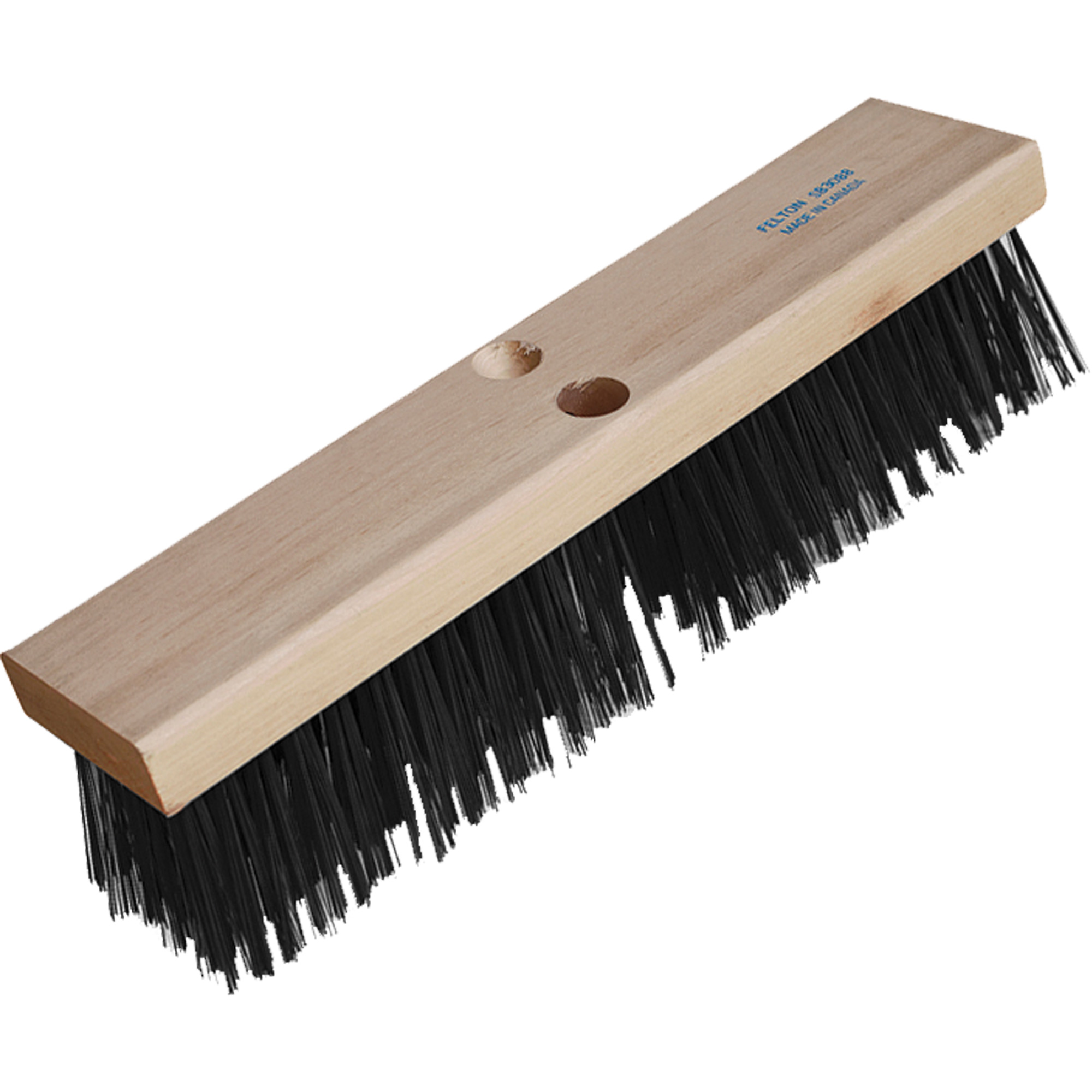 Balai-brosse très robuste Road Warrior, 16", Extra-ferme, Soies Fil