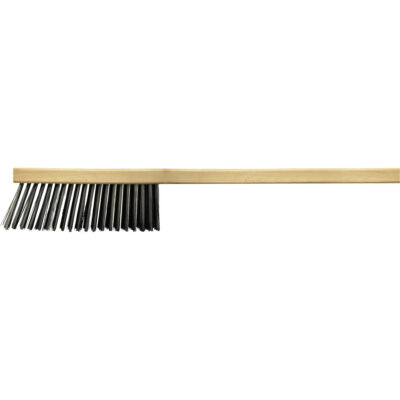 Brosse à four à pizza Pizza King, Acier au carbone, Longueur 39"