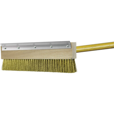 Brosse à four commerciale et four à pizza, Laiton, Longueur 40"