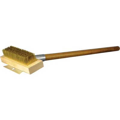 Brosse ultime pour gril et four, Laiton, Longueur 30"