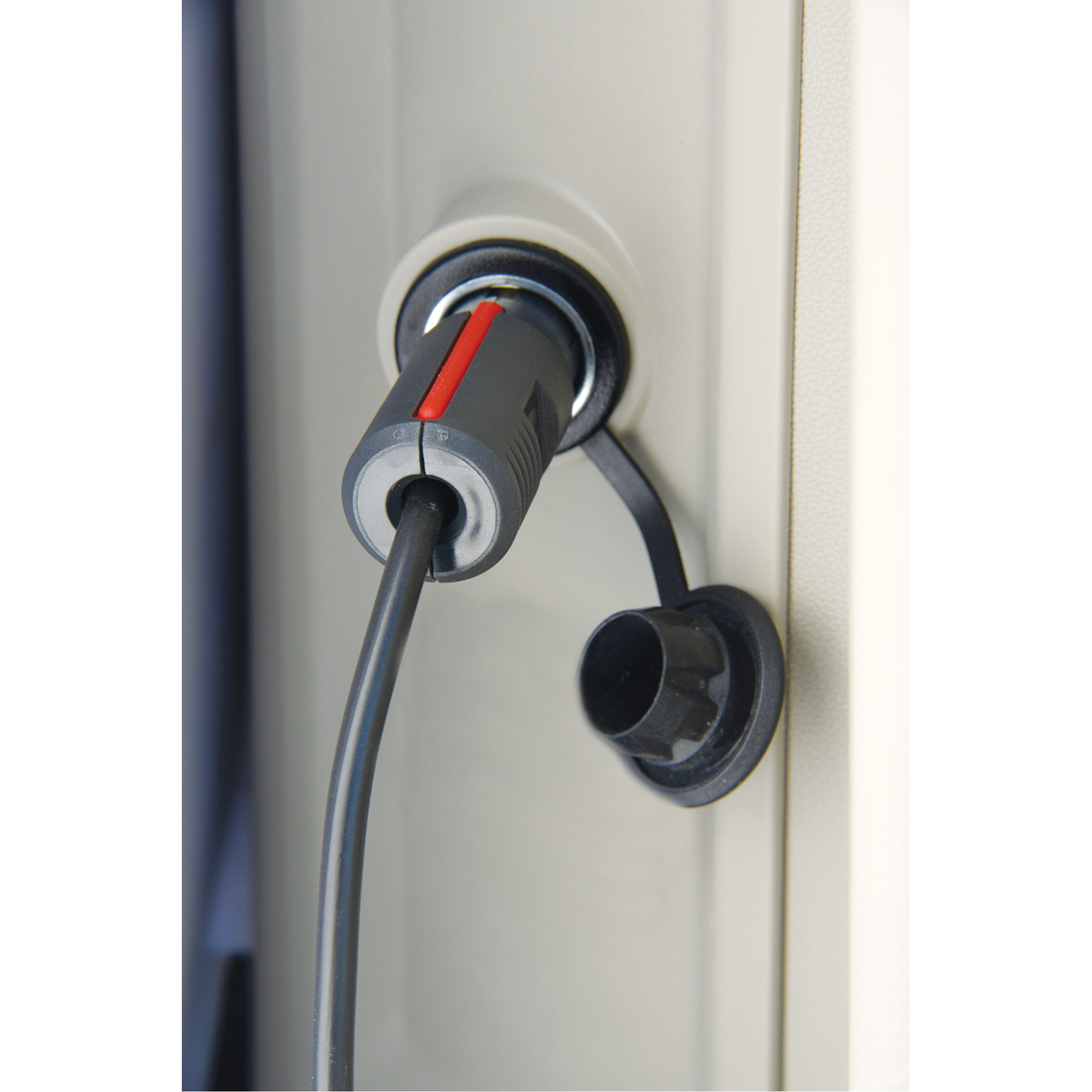 Fiche & convertisseur de puissance pour armoire chauffée de douche oculaire Cederroth