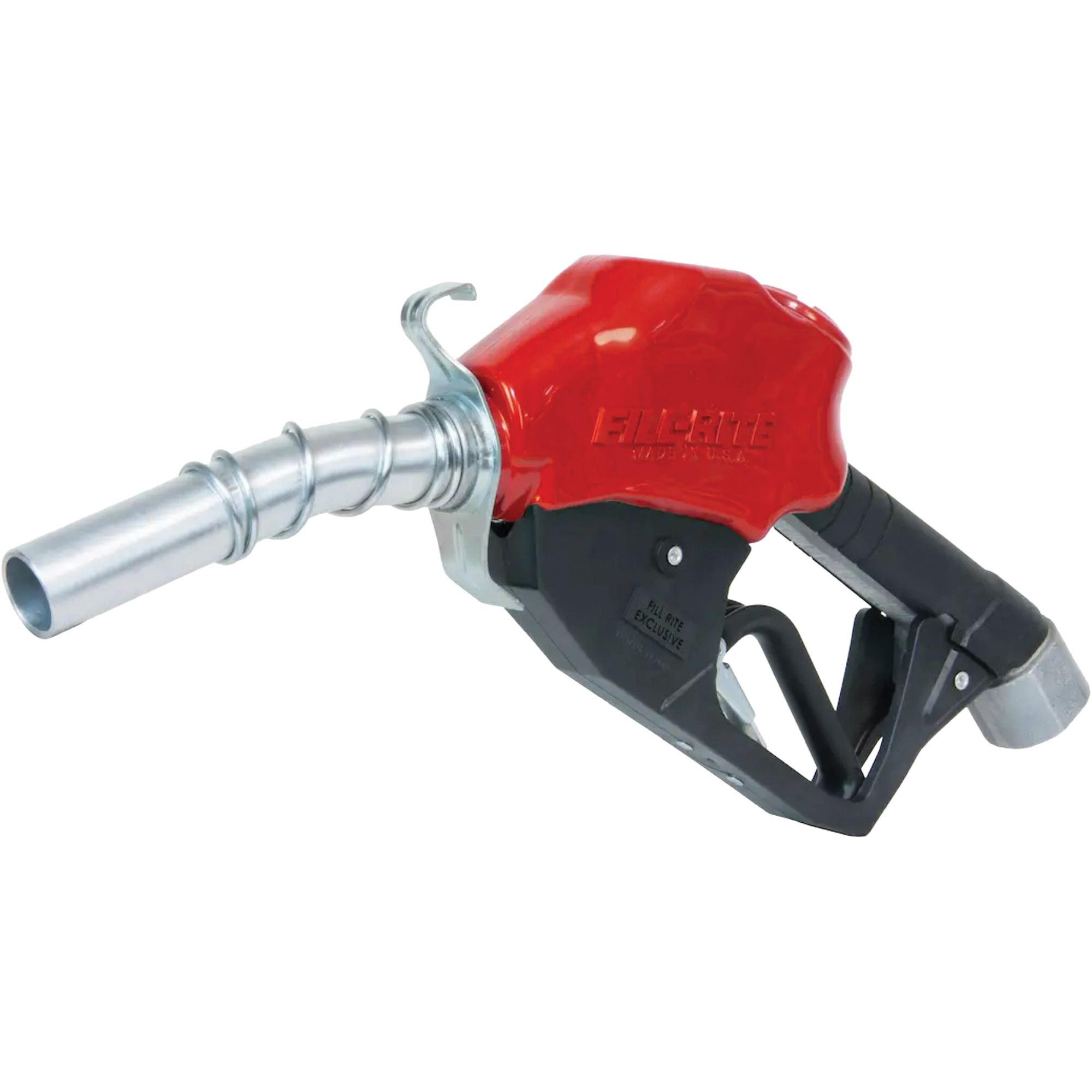 Pistolet de distribution automatique rouge pour essence