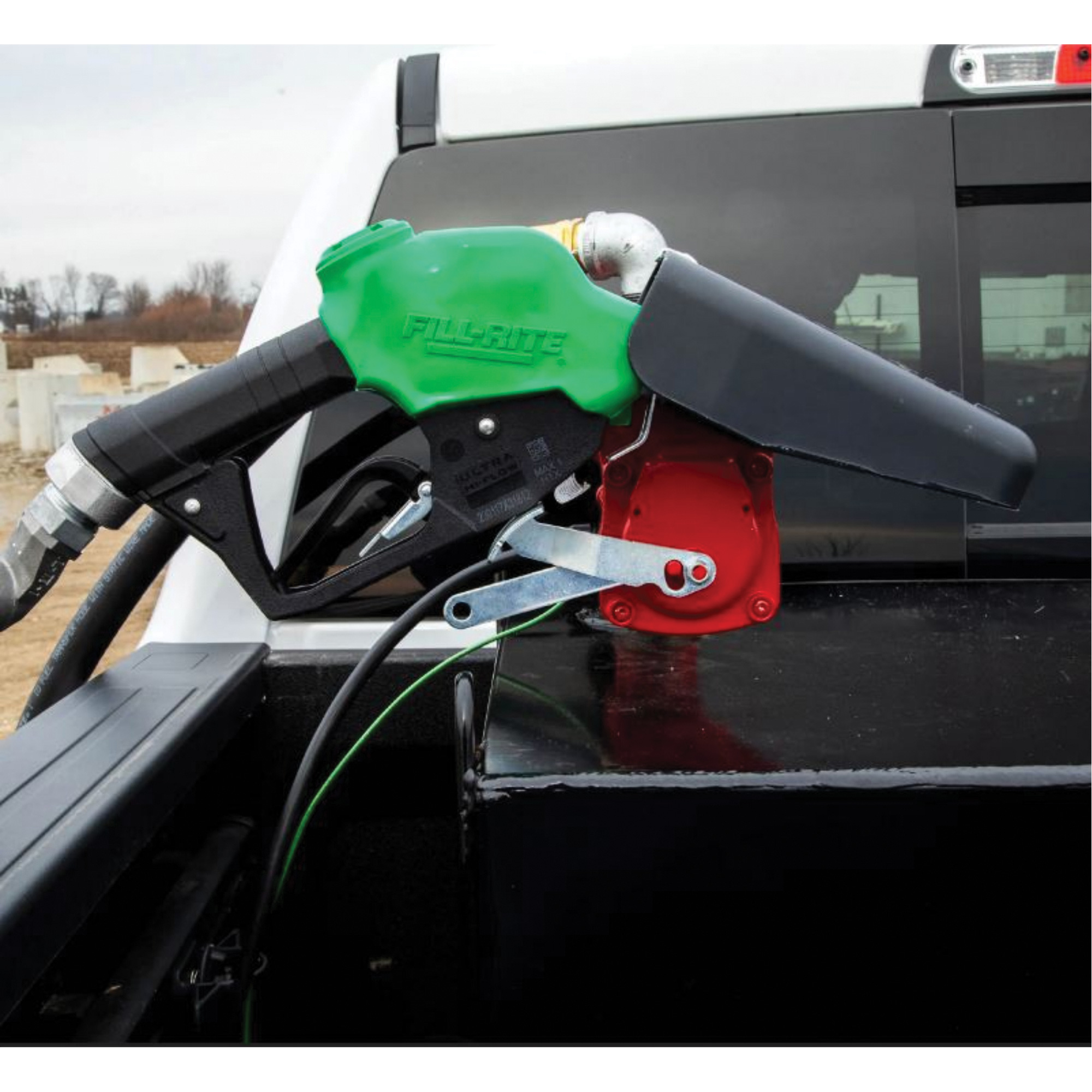 Pistolet de distribution automatique vert pour diesel – Image 2