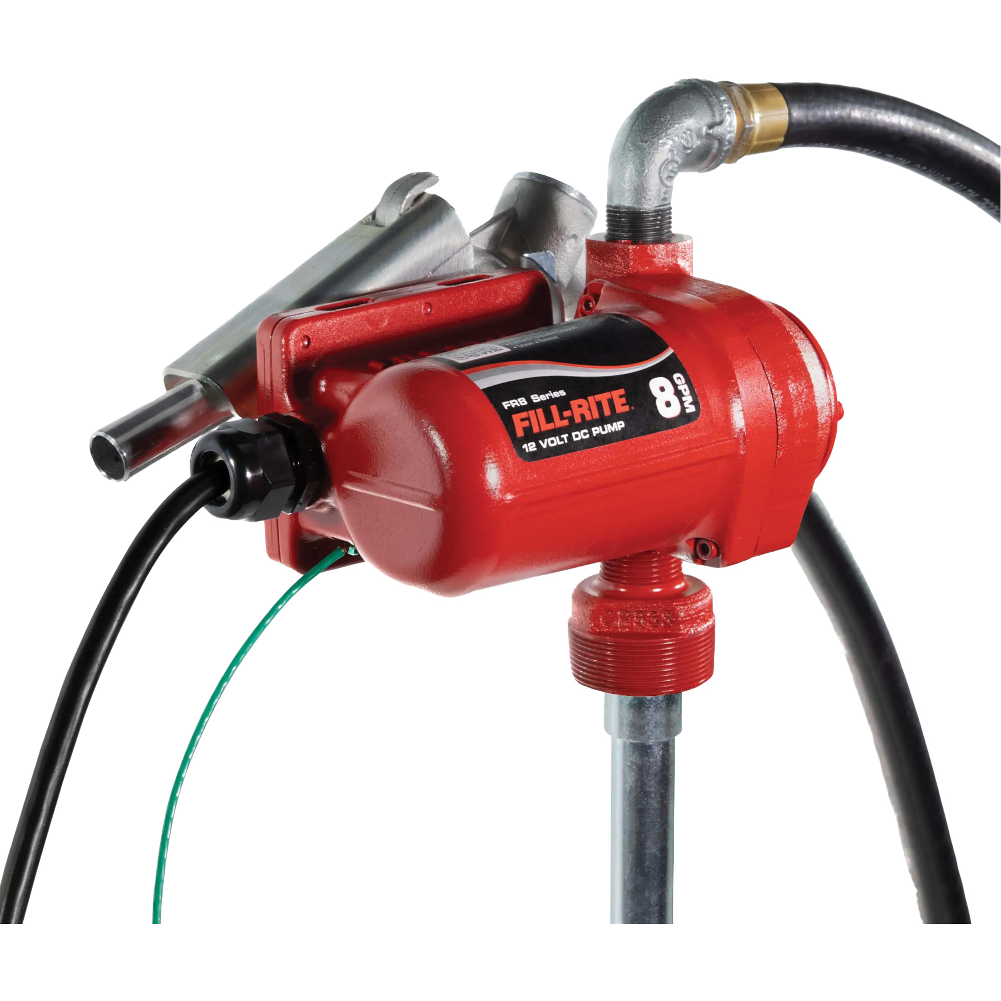 Pompe de transfert de carburant 12 V CC avec pistolet