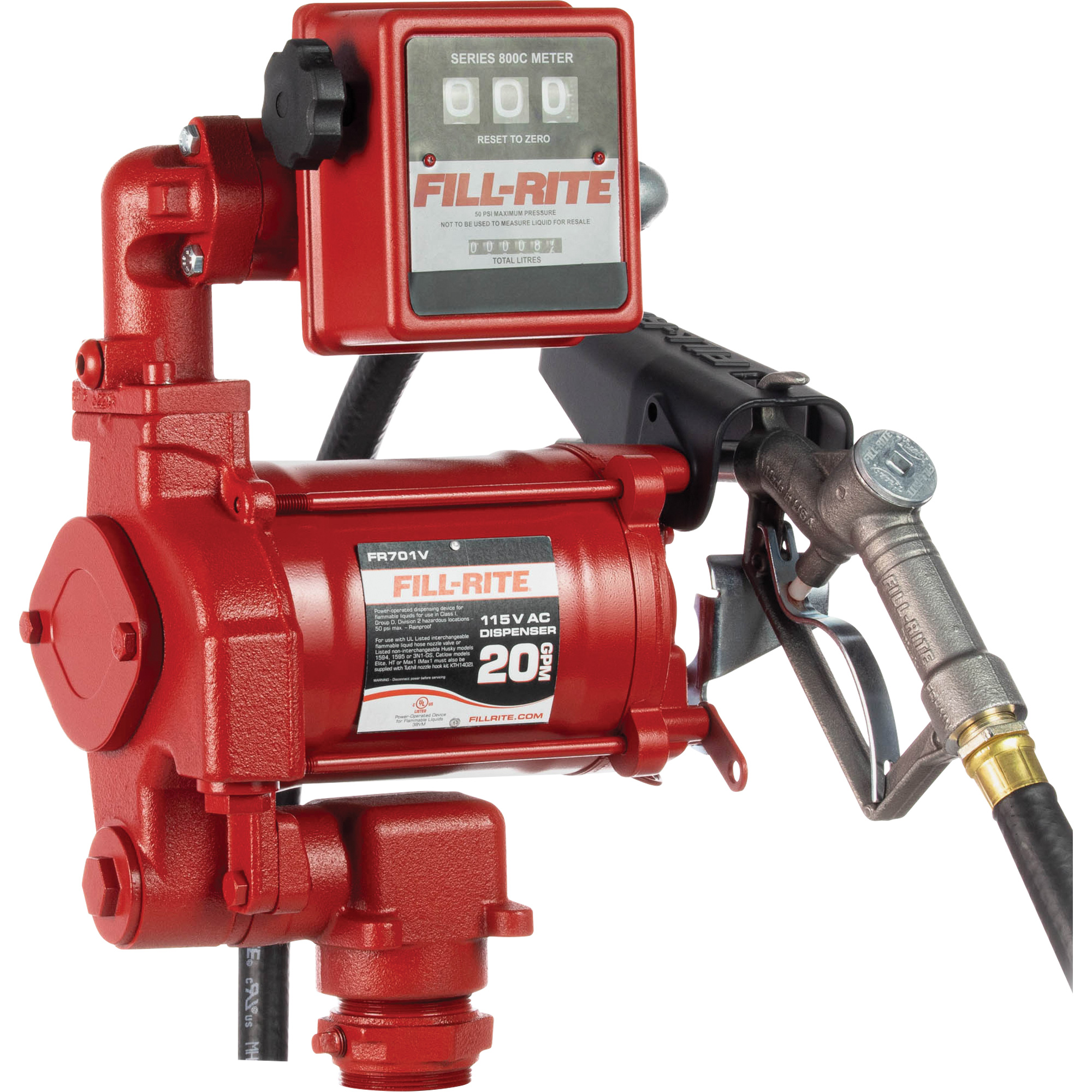Pompes à palettes, rotatives & utilitaires, c.a., 115 V, 20 gal./min