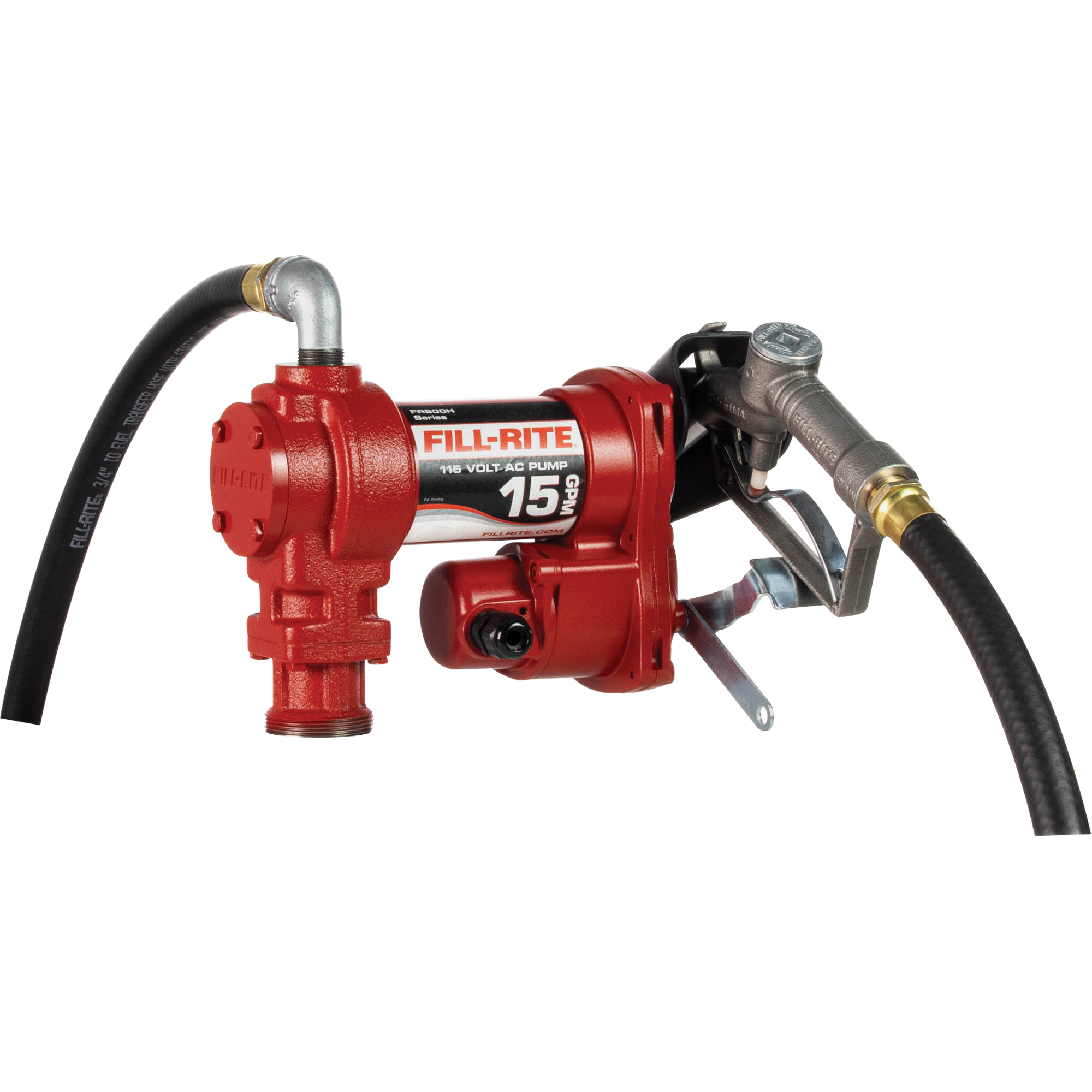 Pompes c. a. utilitaires à soupape rotative avec embout, 115 V, 15 gal./min