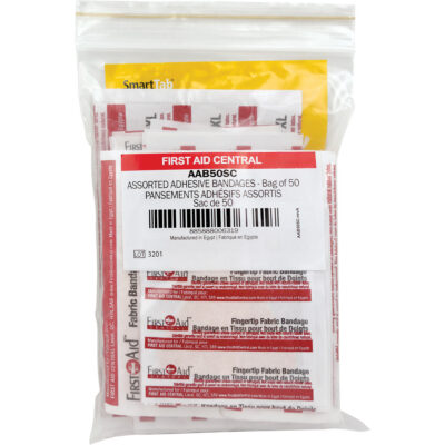 Recharge de bandages adhésifs SmartComplianceMD, Assorti, Tissu/Plastique, Non stérile