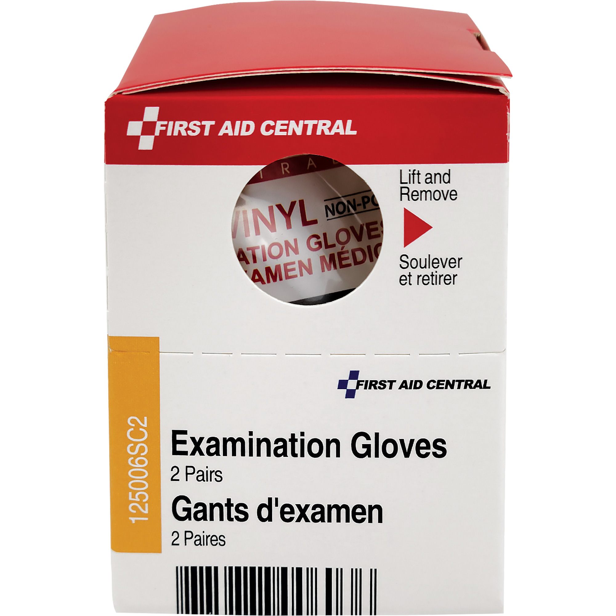 Recharge de gants d'examen SmartComplianceMD, Vinyle, Sans poudre, Transparent, Classe 2