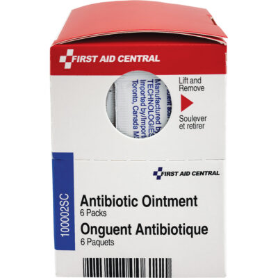 Recharge de traitement topique pour les premiers soins SmartComplianceMD, Onguent, Antibiotique