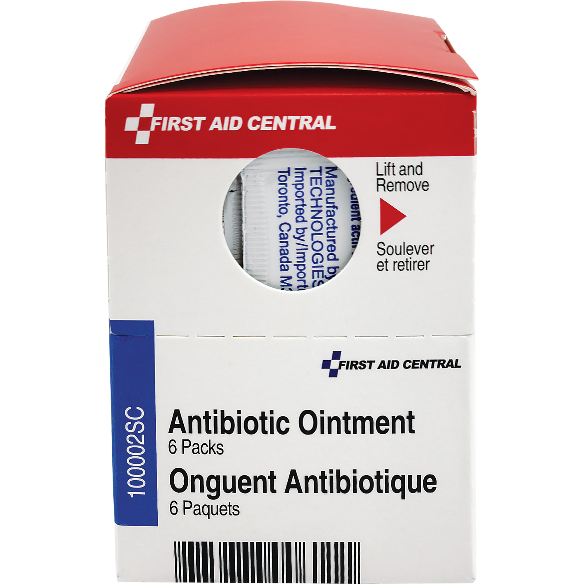 Recharge de traitement topique pour les premiers soins SmartComplianceMD, Onguent, Antibiotique