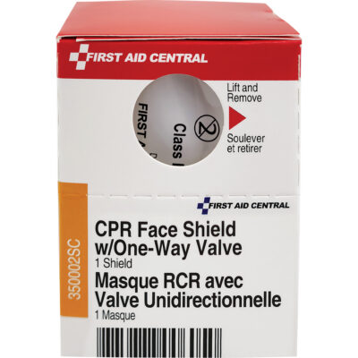 Recharge de visière RCR avec soupape unidirectionnelle SmartComplianceMD, Masque à usage unique, Classe 2