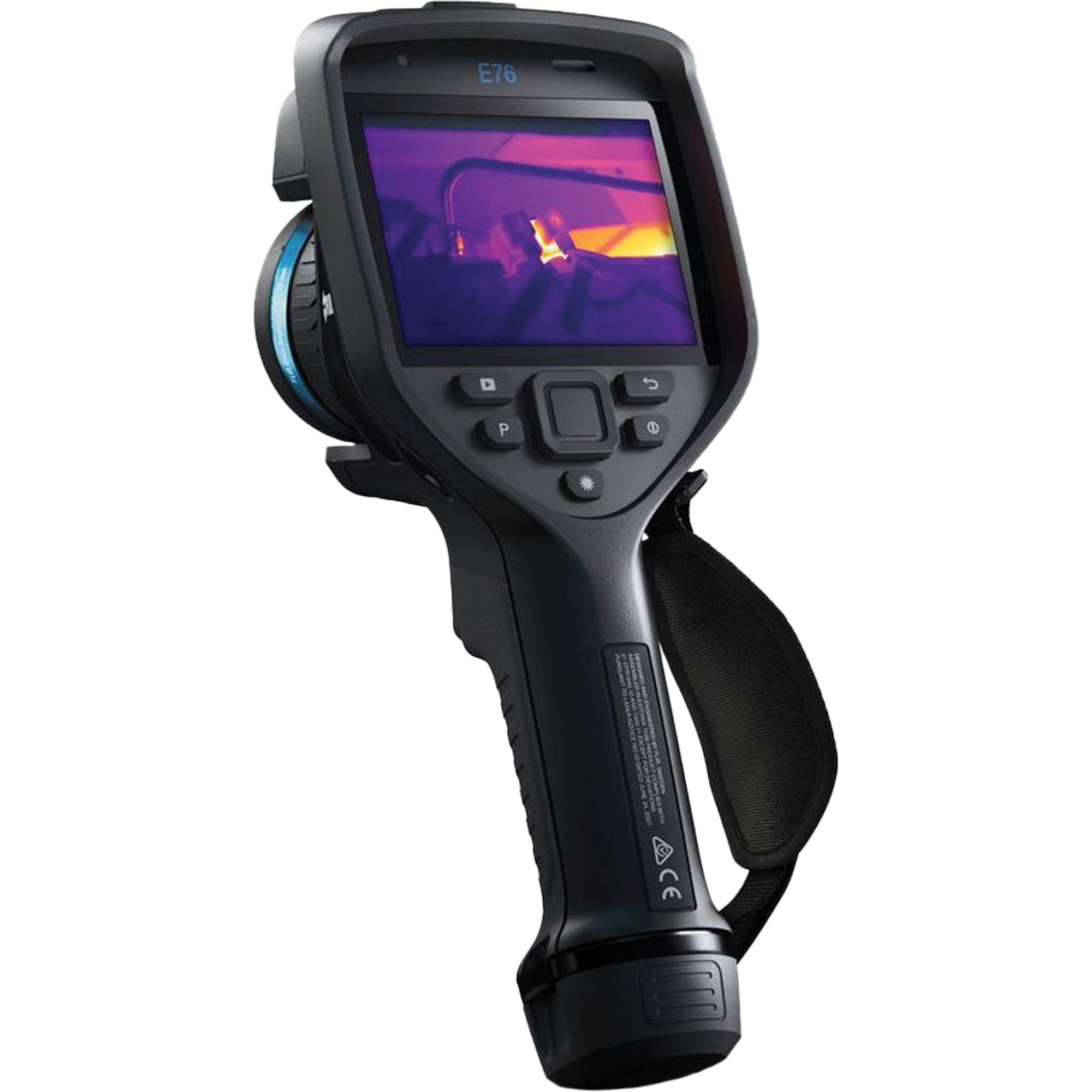 Caméra thermique avancée E76 avec objectif de 24°, 320 x 240 pixels, -20° - 650°C (-4° - 1202°F), 30 mK