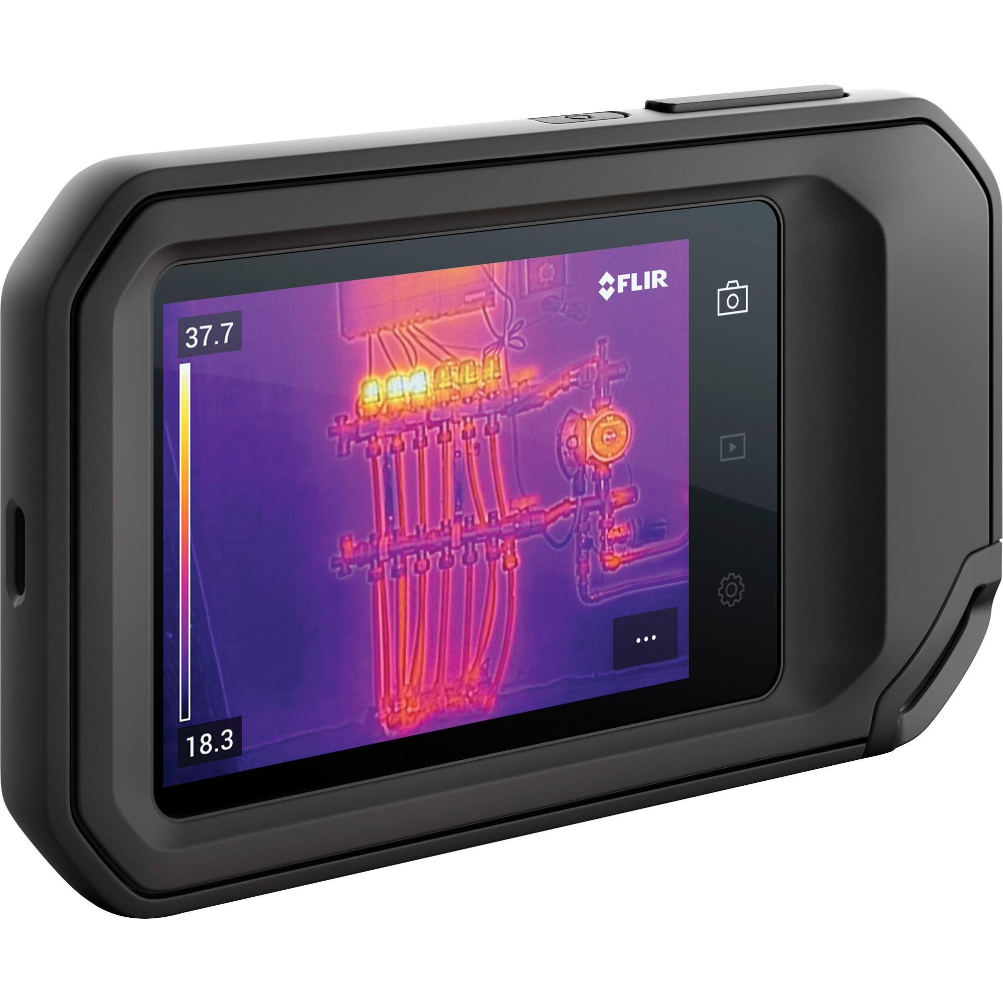 Caméra thermique compacte C5, 160 x 120 pixels, -20° - 400°C (-4° - 752°F), 70 mK