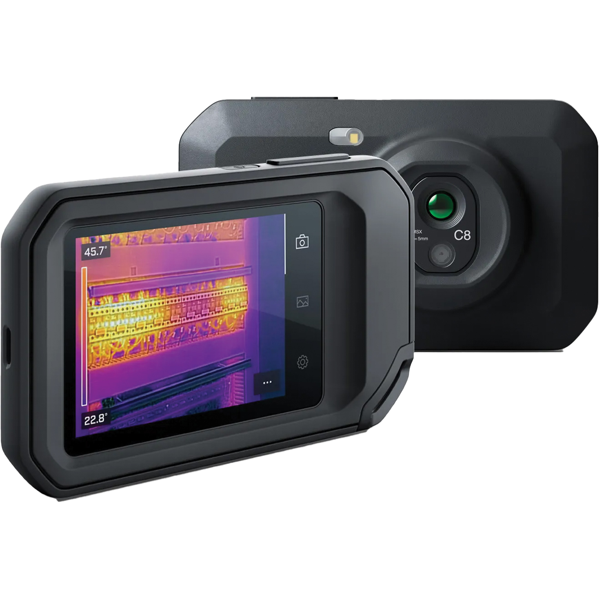 Caméra thermique compacte C8, 320 x 240 pixels, -20° - 450°C (-4° - 842°F), <50 mK