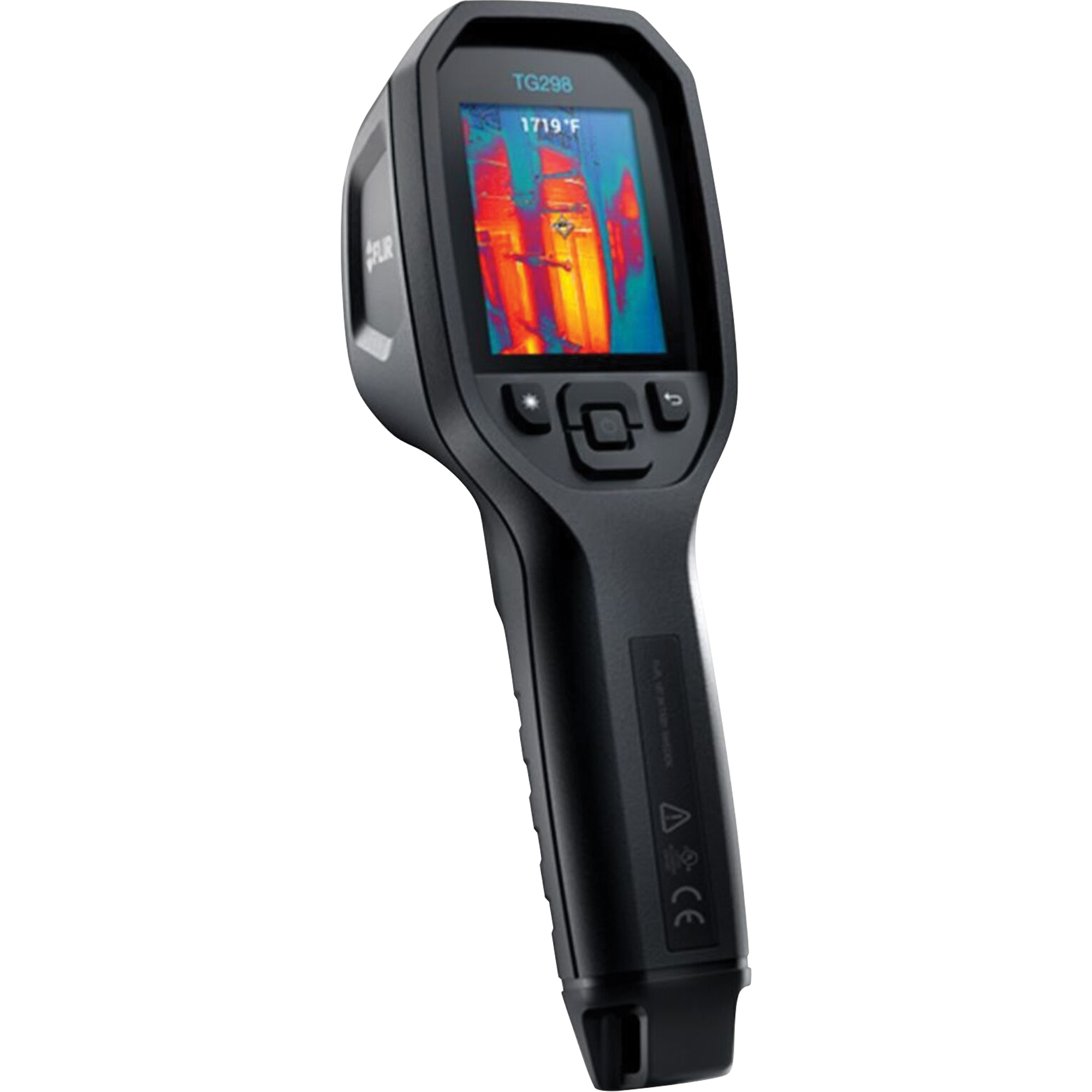 Caméra thermique infrarouge haute température 30:1 TG298 à visée ponctuelle avec laser en pointe, 320 x 240 pixels, -25° - 1080°C (-130° - 1976°F), <70 mK