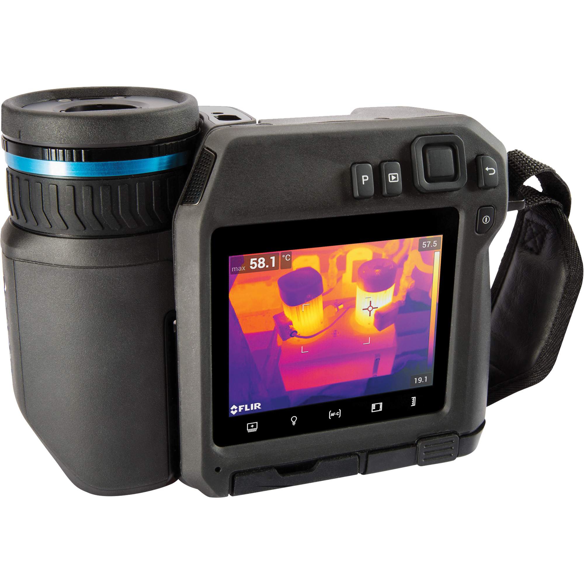 Caméra thermique professionnelle T540 avec objectif de 14° & 24°, 464 x 348 pixels, -20° - 1500°C (-4° - 2732°F), 40 mk/50 mK