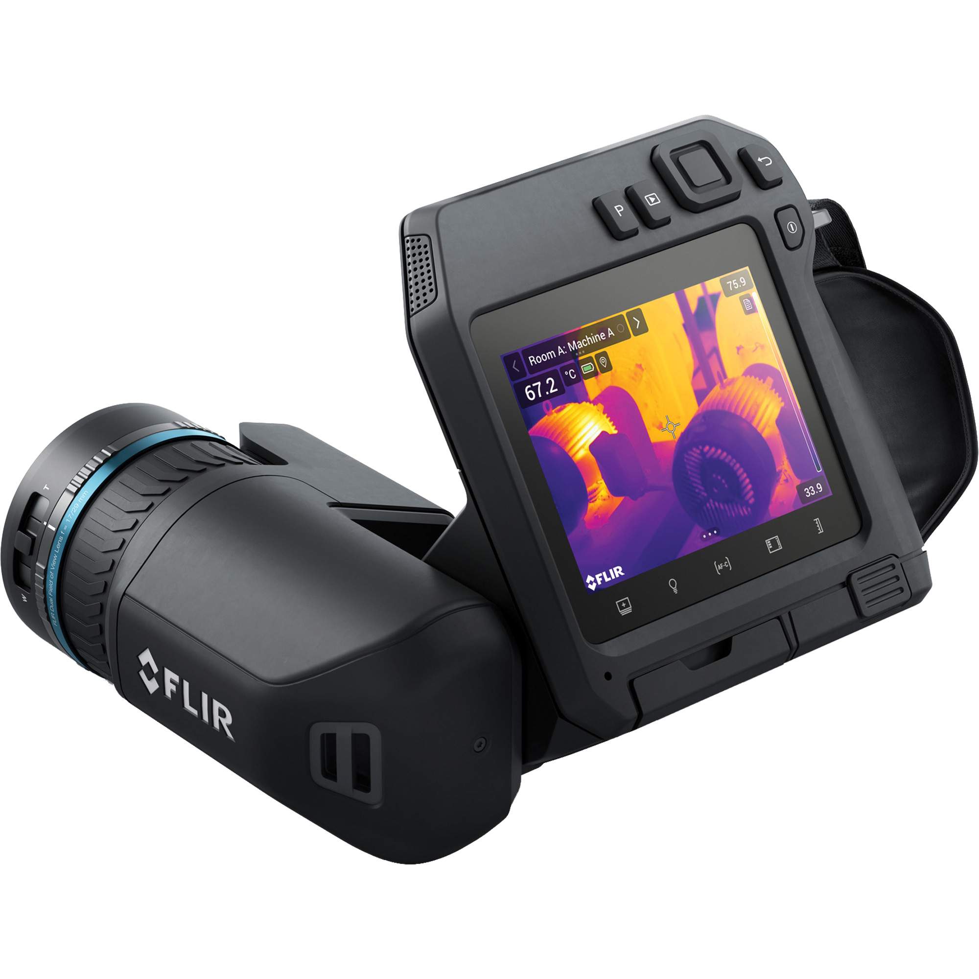 Caméra thermique professionnelle T560 avec objectif de 14° & 24°, 640 x 480 pixels, -20° - 1500°C (-4° - 2732°F), 40 mk/50 mK