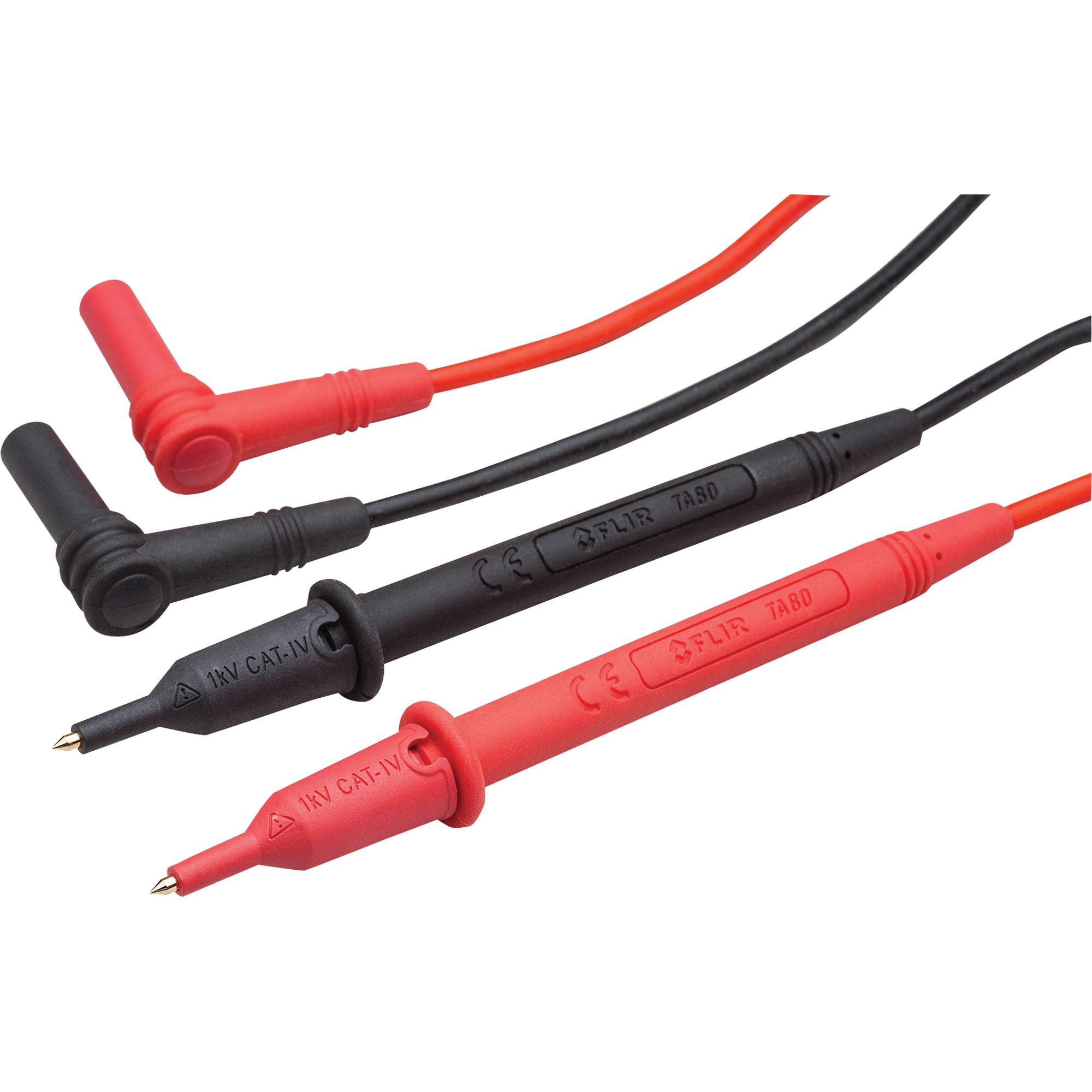 Cordons de test en silicone CAT IV, 69/125" " lo