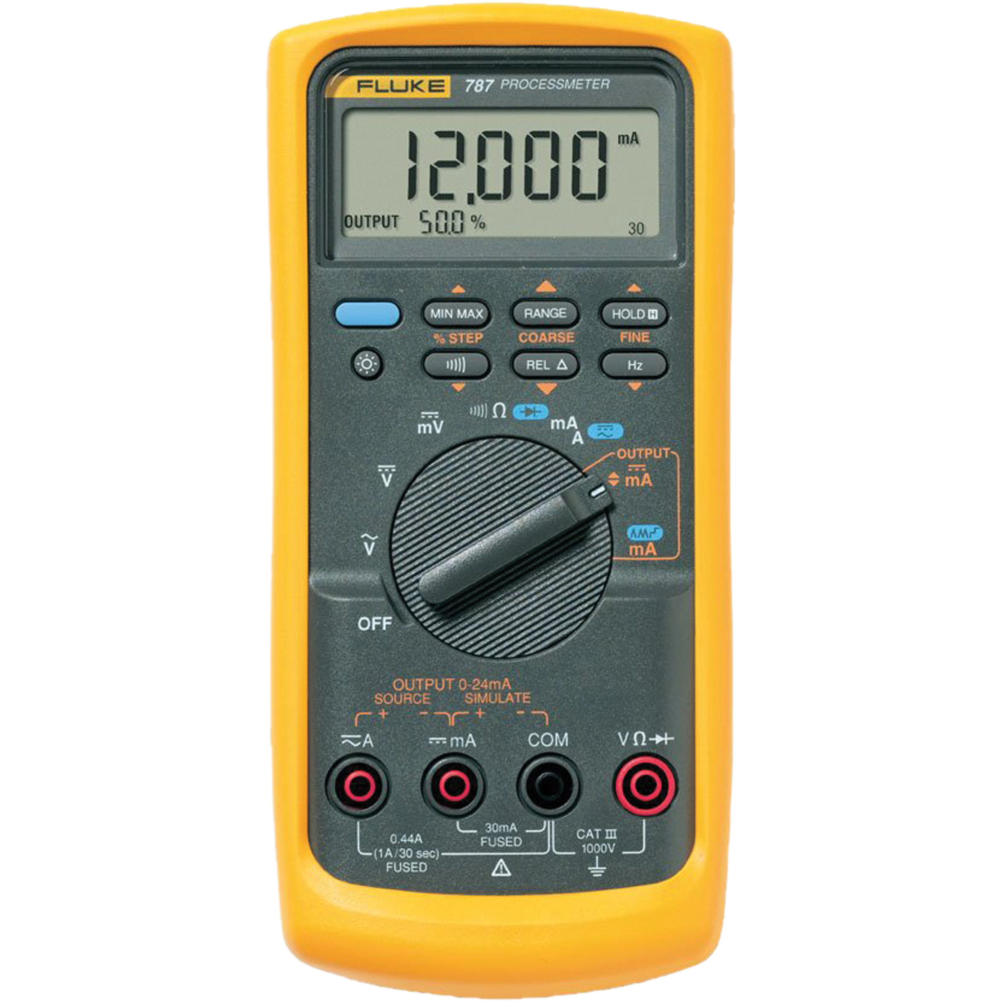 Calibrateur de boucle/multimètre 787B ProcessMeterMC, Enregistrement des données, Portatif