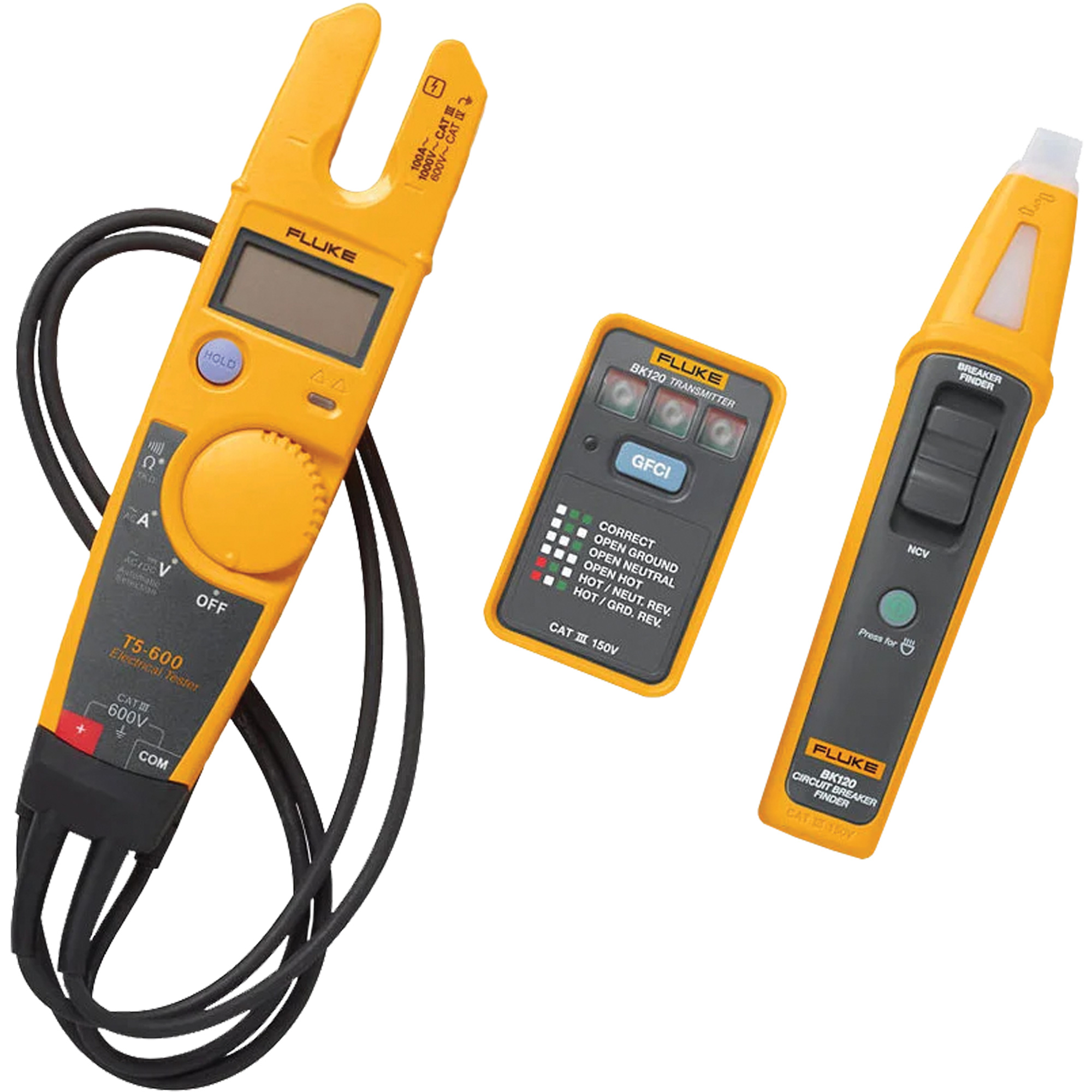 Détecteur de disjoncteur SmartTraceMC & multimètre numérique de poche 107