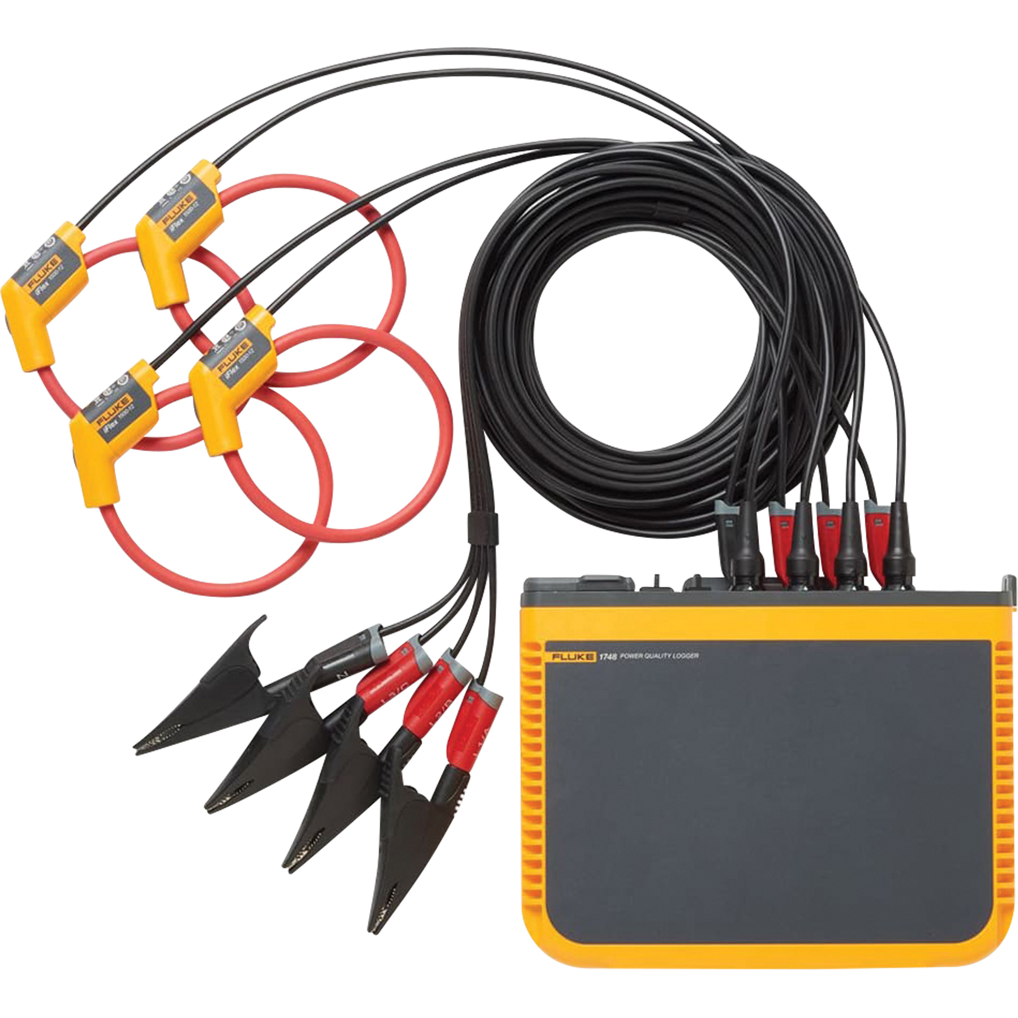 Enregistreurs de qualité du réseau électrique triphasé avec 2 sondes de courant iFlex