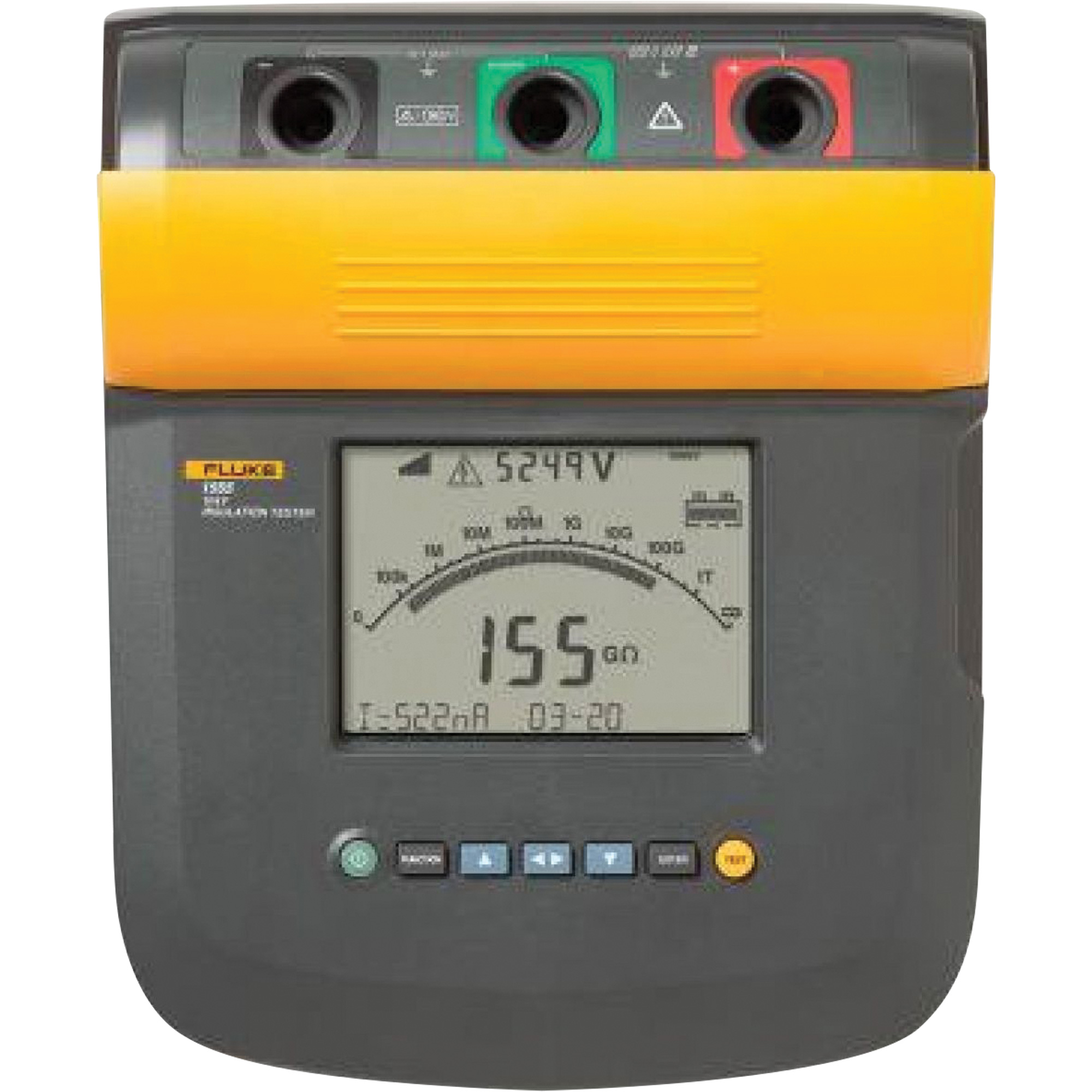 Testeur d'isolement 10 kV FC 1555, Numérique