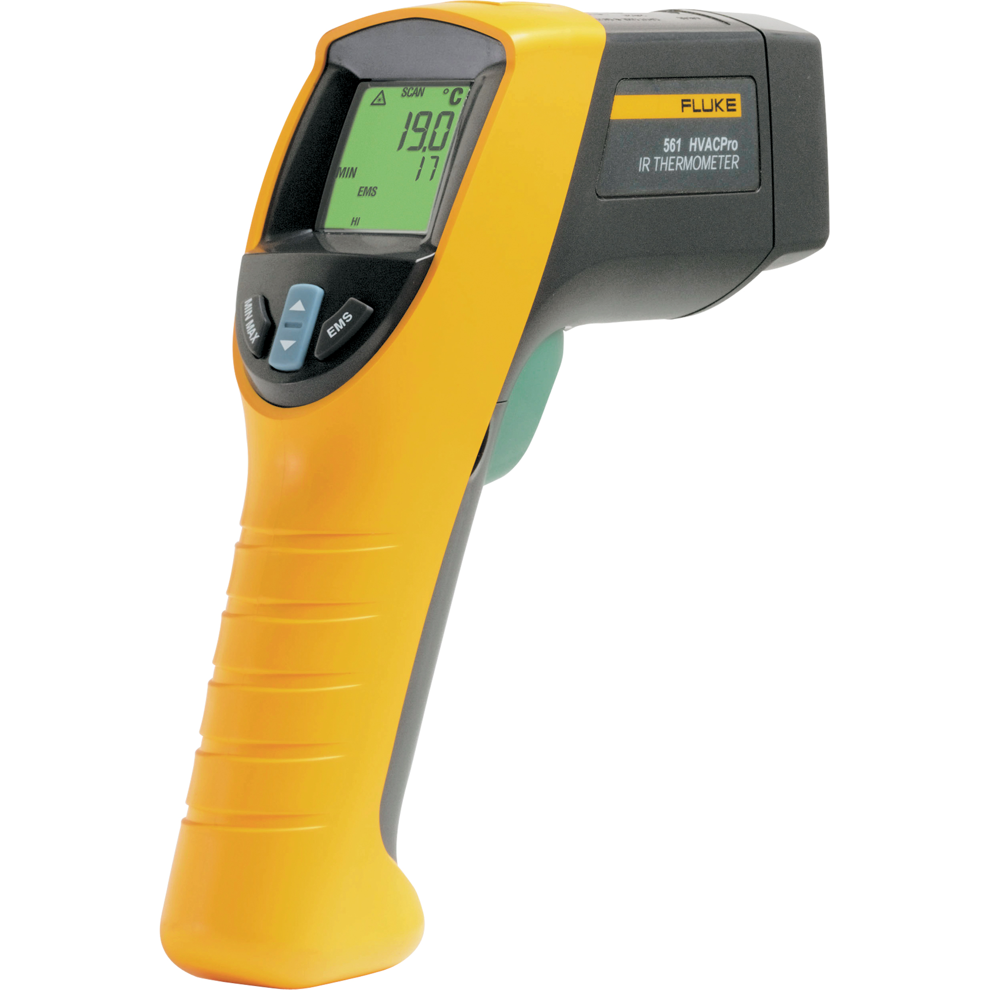 Thermomètres à infrarouges 561, -40° - 1022° F ( -40° - 550° C ), 12:1, Émissivité Ajustable