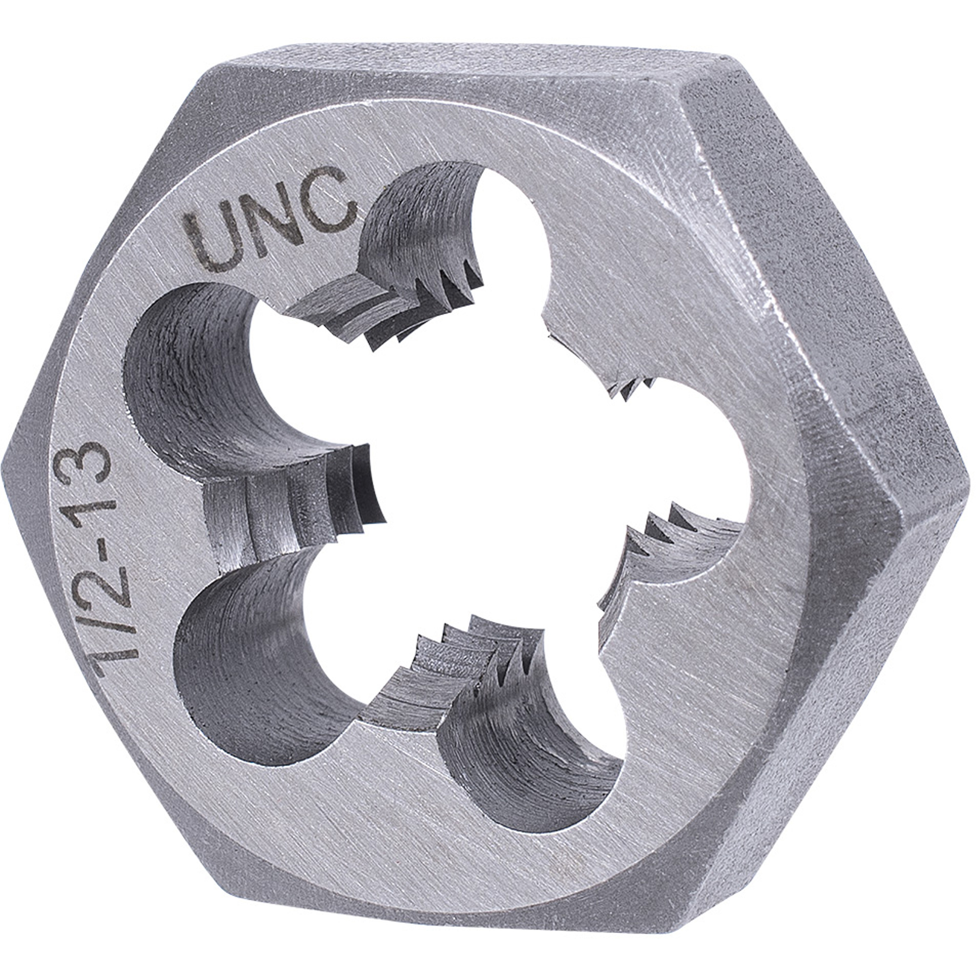 Fraise hexagonale SAE, dia. 1", Filet de 1/2"-13NC, Acier allié