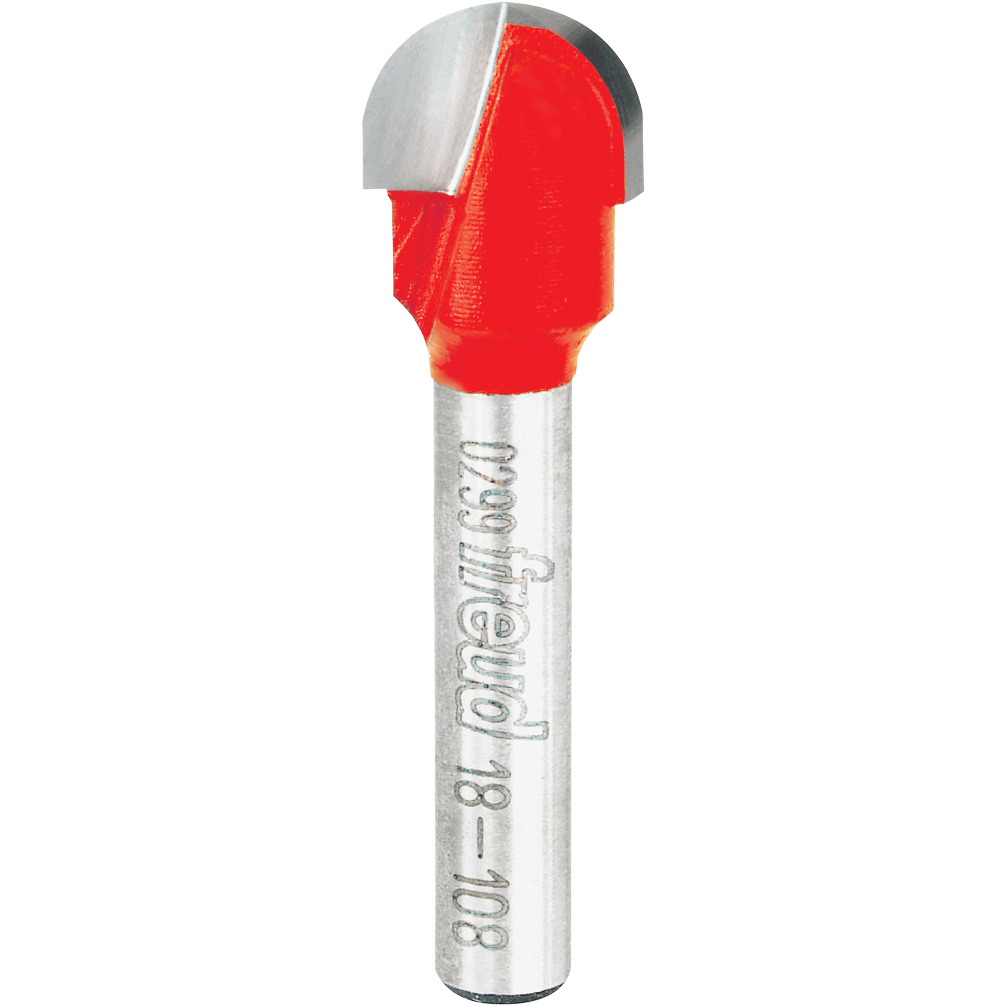 Fraise à bout sphérique, 1/2" dia., 1/4" tige