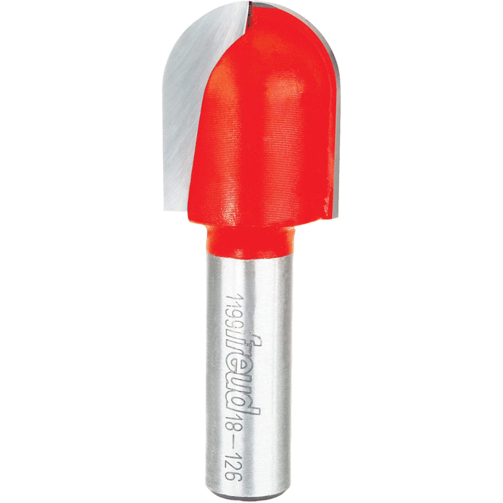 Fraise à bout sphérique, 1" dia., 1/2" tige