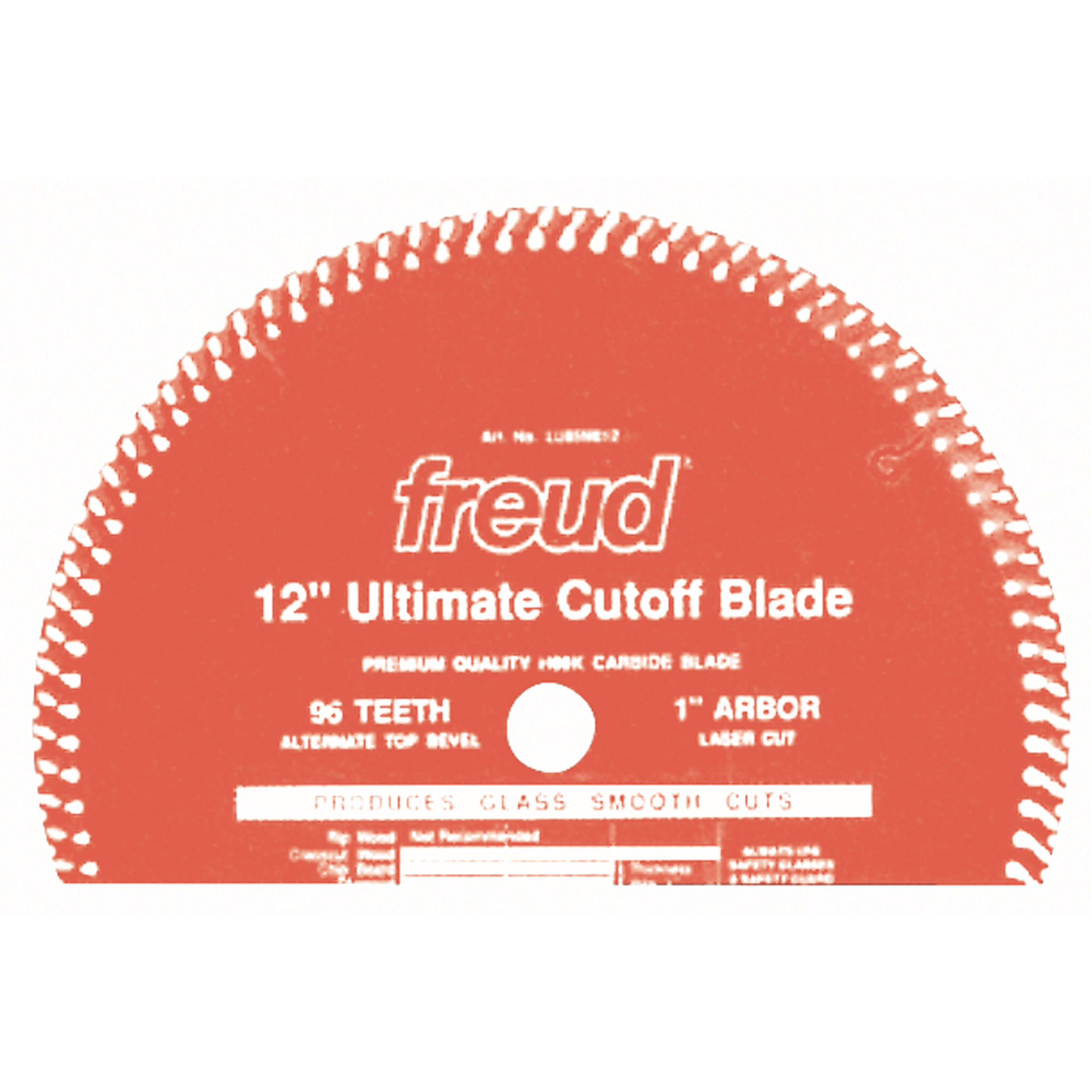 Lames de scie industrielle TCS - finition et coupe en travers, 8", 64 dents, Pour Bois